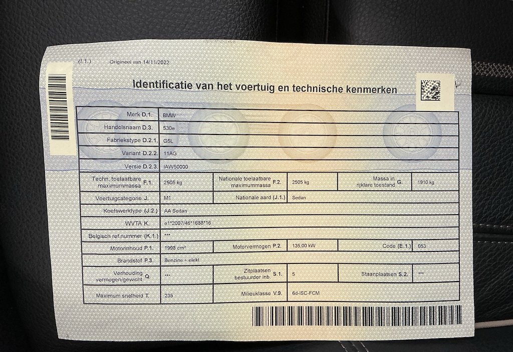 BMW 530e 2022 10