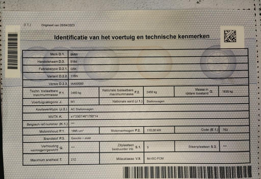 BMW 518d 2023 12