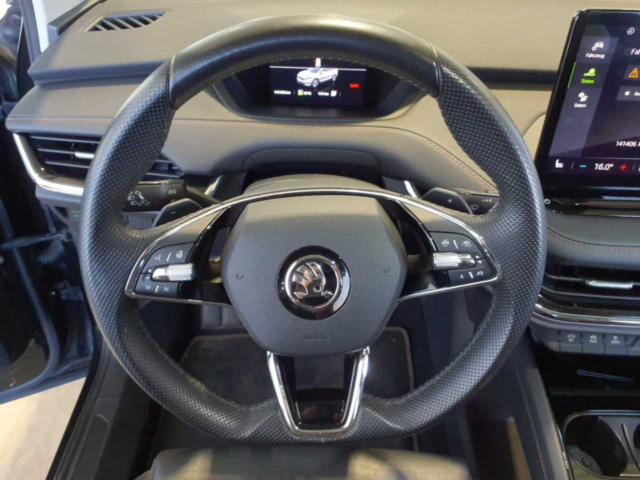 Skoda Enyaq iV 80 LEDER NAVI KLIMAAUT LED PANO 9