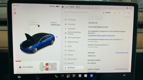 Tesla Model 3 Navi LED Pano Leder Kamera 8