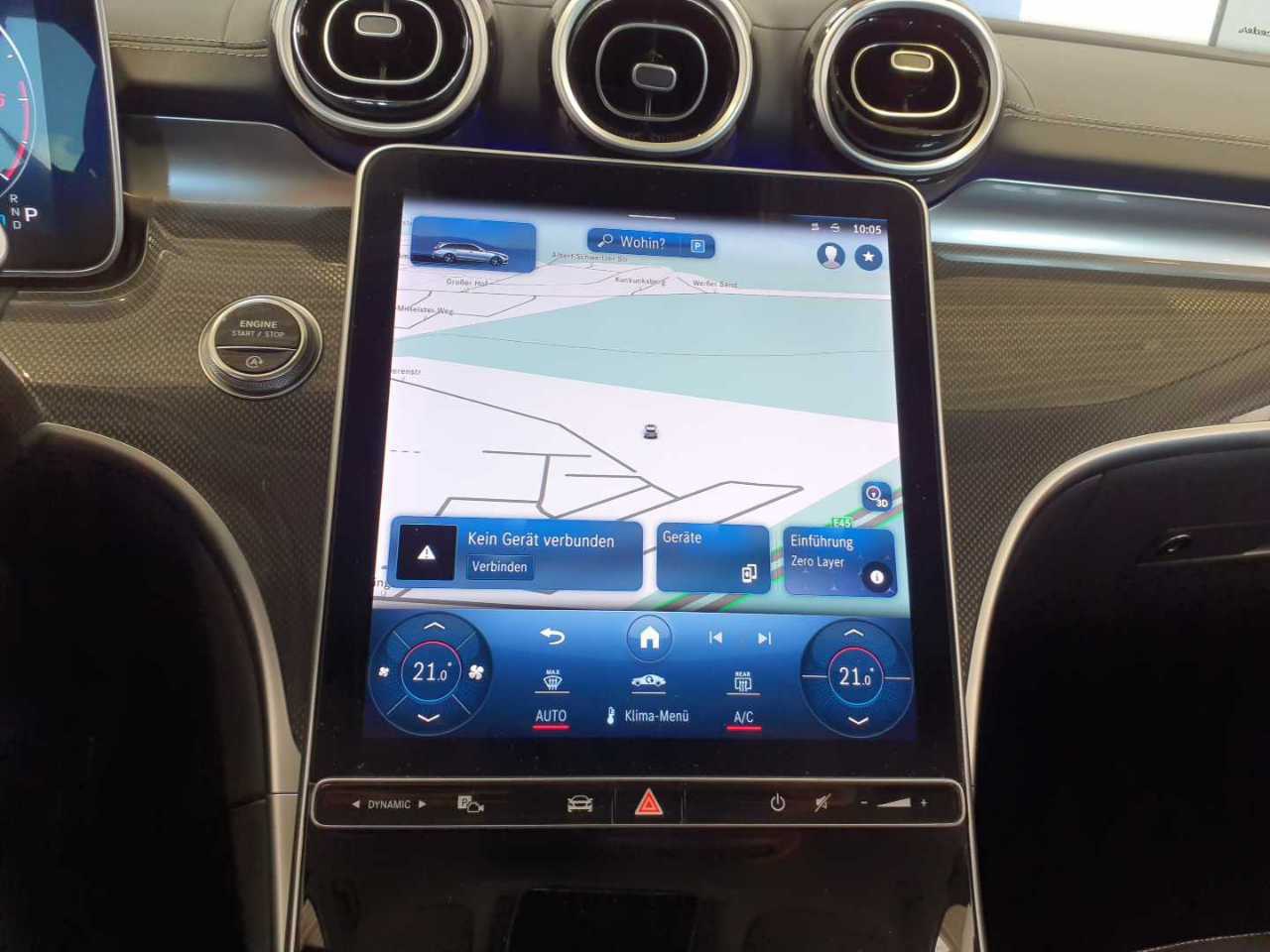 Mercedes-Benz C 300 T d AMG-Line NAVI LED LEDER MASSAGE SHZ 10