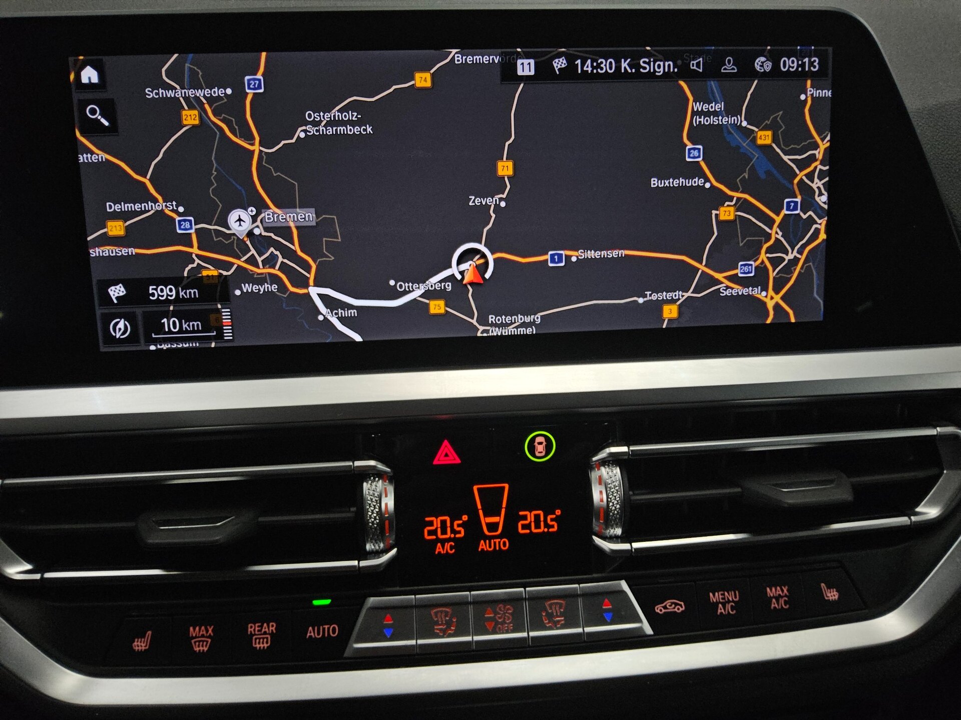 BMW 320d Touring Sport-Line T-Leder Navi LED LC prof. PDC 7