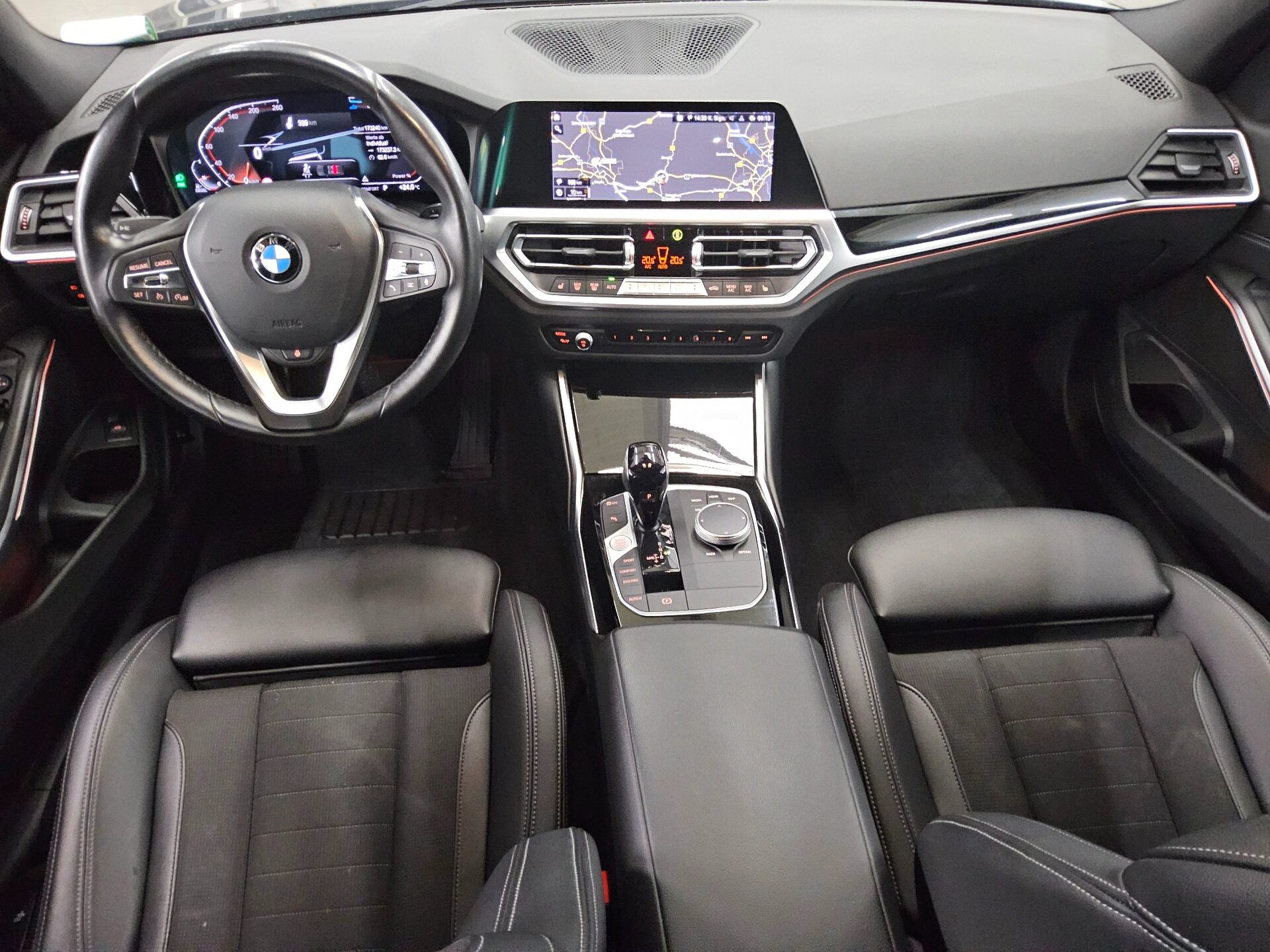 BMW 320d Touring Sport-Line T-Leder Navi LED LC prof. PDC 5