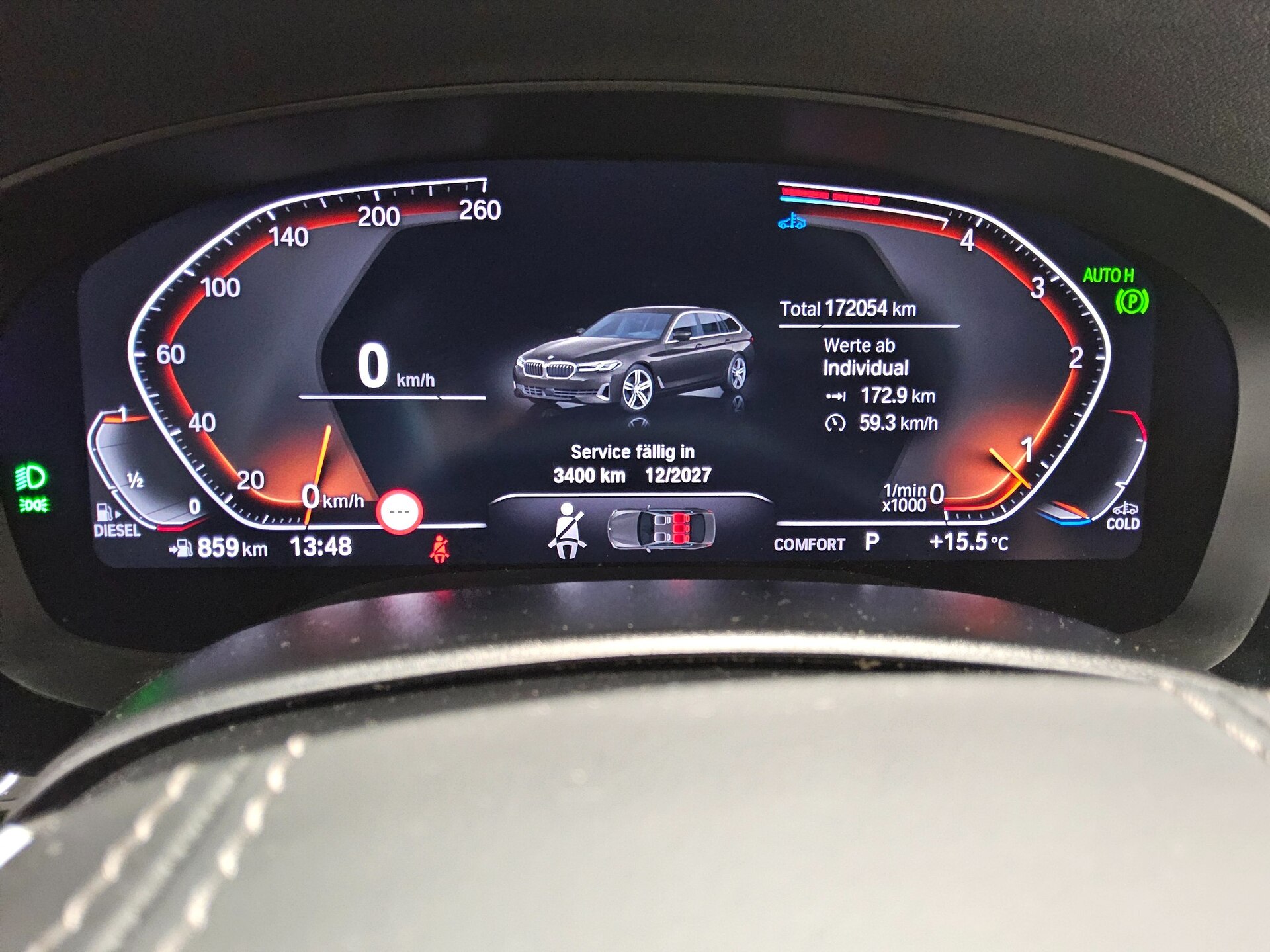 BMW 520dA Touring Nav LED+ LC-Pro Leder AHK RFK HiFi 8