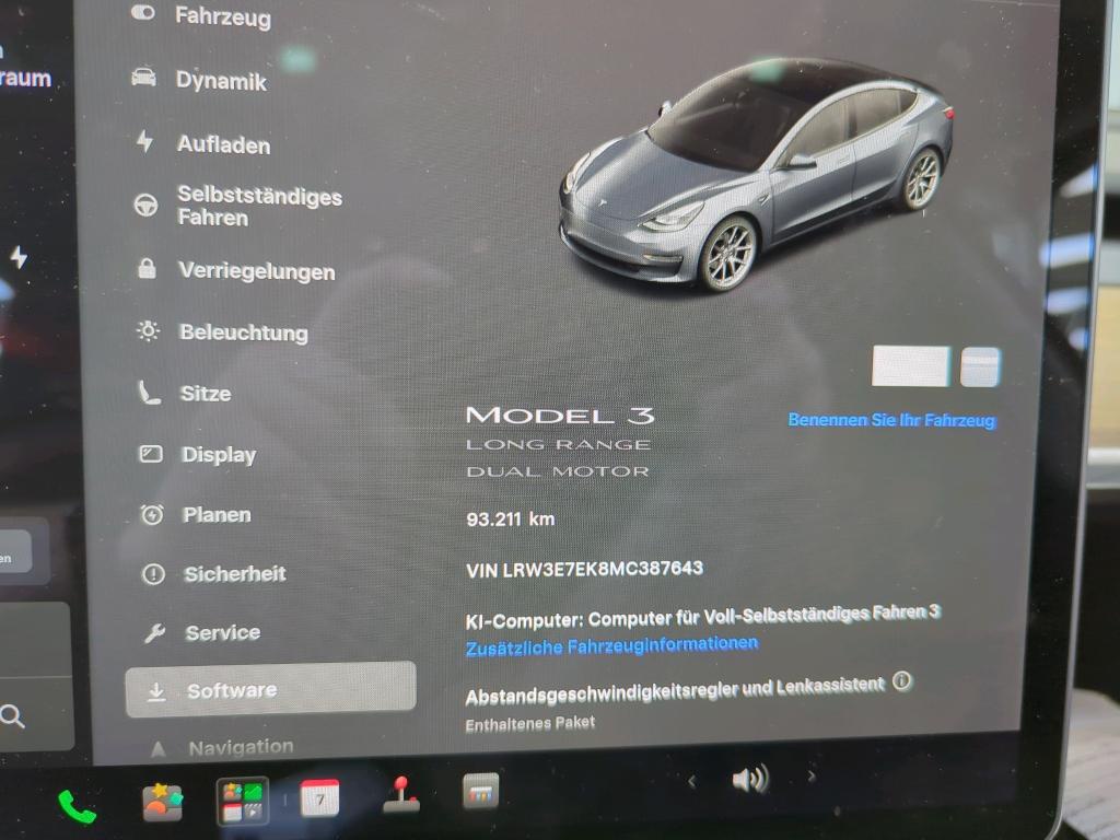 Tesla Model 3 NAVI LED PANO LEDER SHZ 8