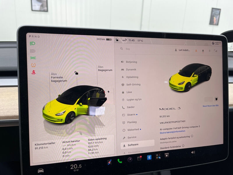 Tesla Model 3 Leder Navi LED 7