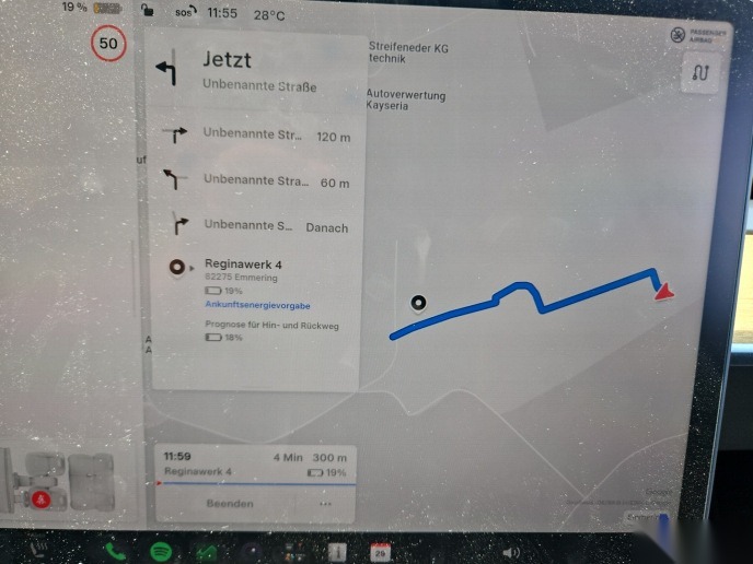 Tesla Model Y LEDER NAVI LED PANO SHZ 9