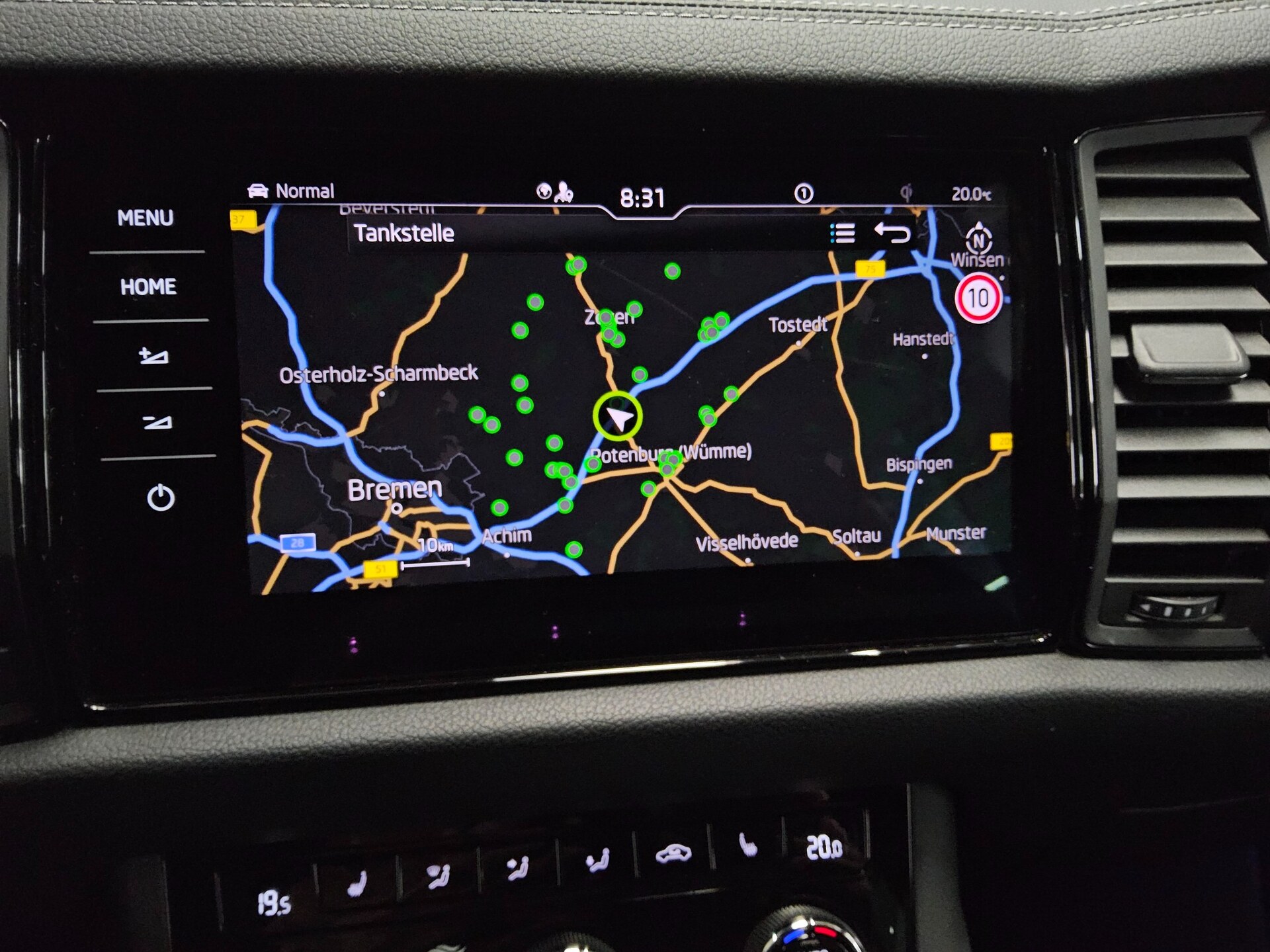 Skoda Kodiaq 2.0 TDI SportLine Navi LED Virtual DCC AHK 4xSHZ 7