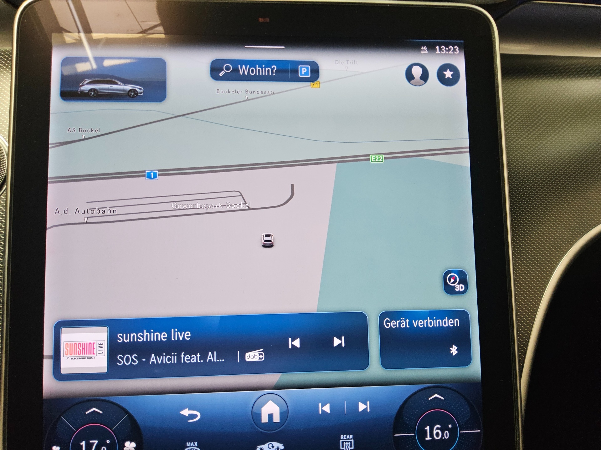 Mercedes-Benz C 220 T d Avantgarde T-Leder Navi LED RfK AHK 7