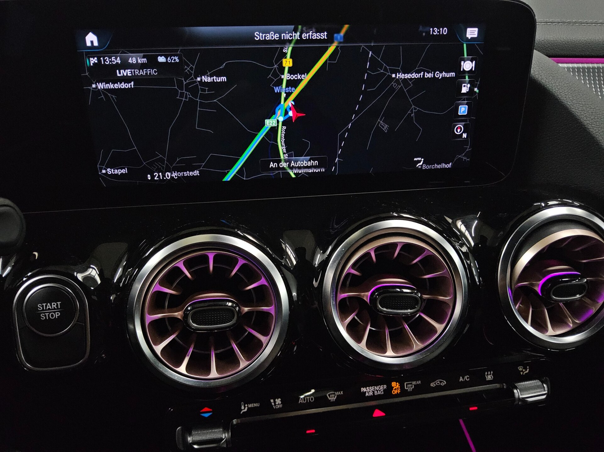 Mercedes-Benz EQA 250 Navi LED Shz PDC 7