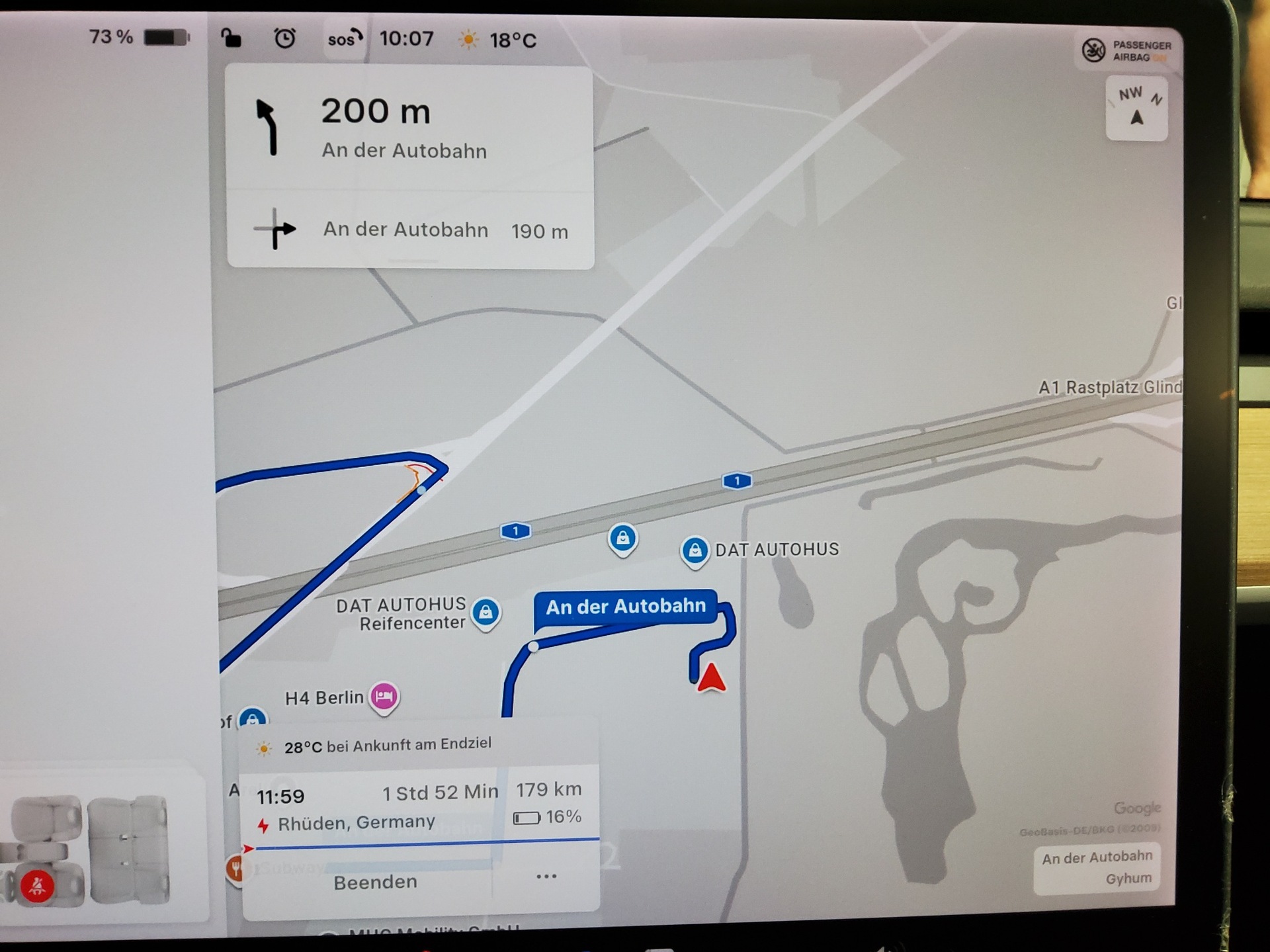 Tesla Model 3 Performance Dual AWD Leder Navi LED RFK 7
