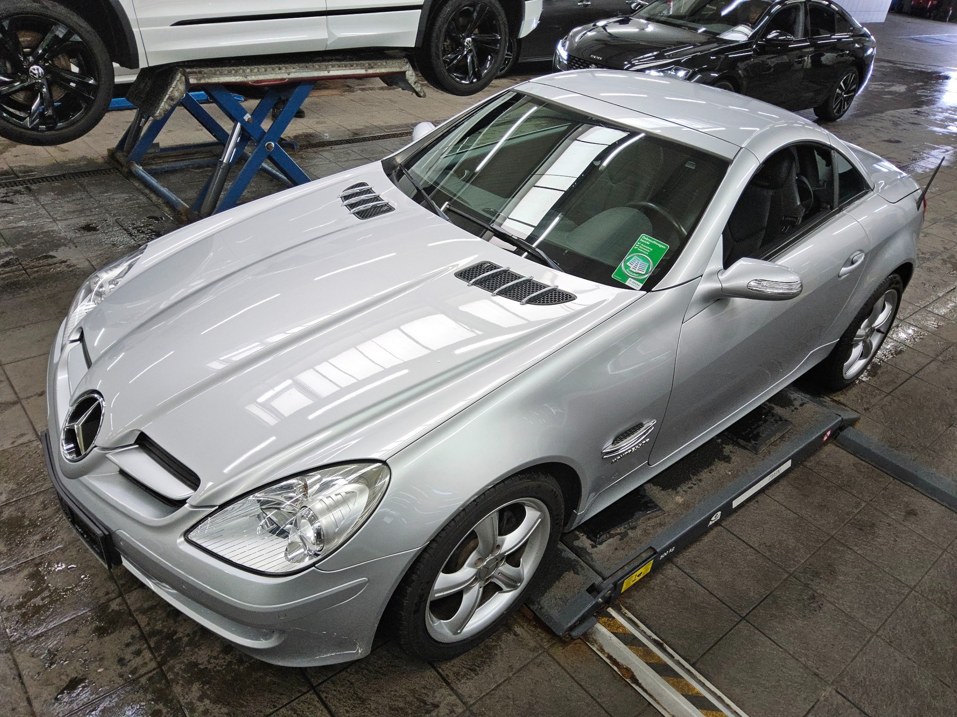 Mercedes-Benz SLK 200 2-Sitzer Leder Navi Shz Tempomat Klima 5