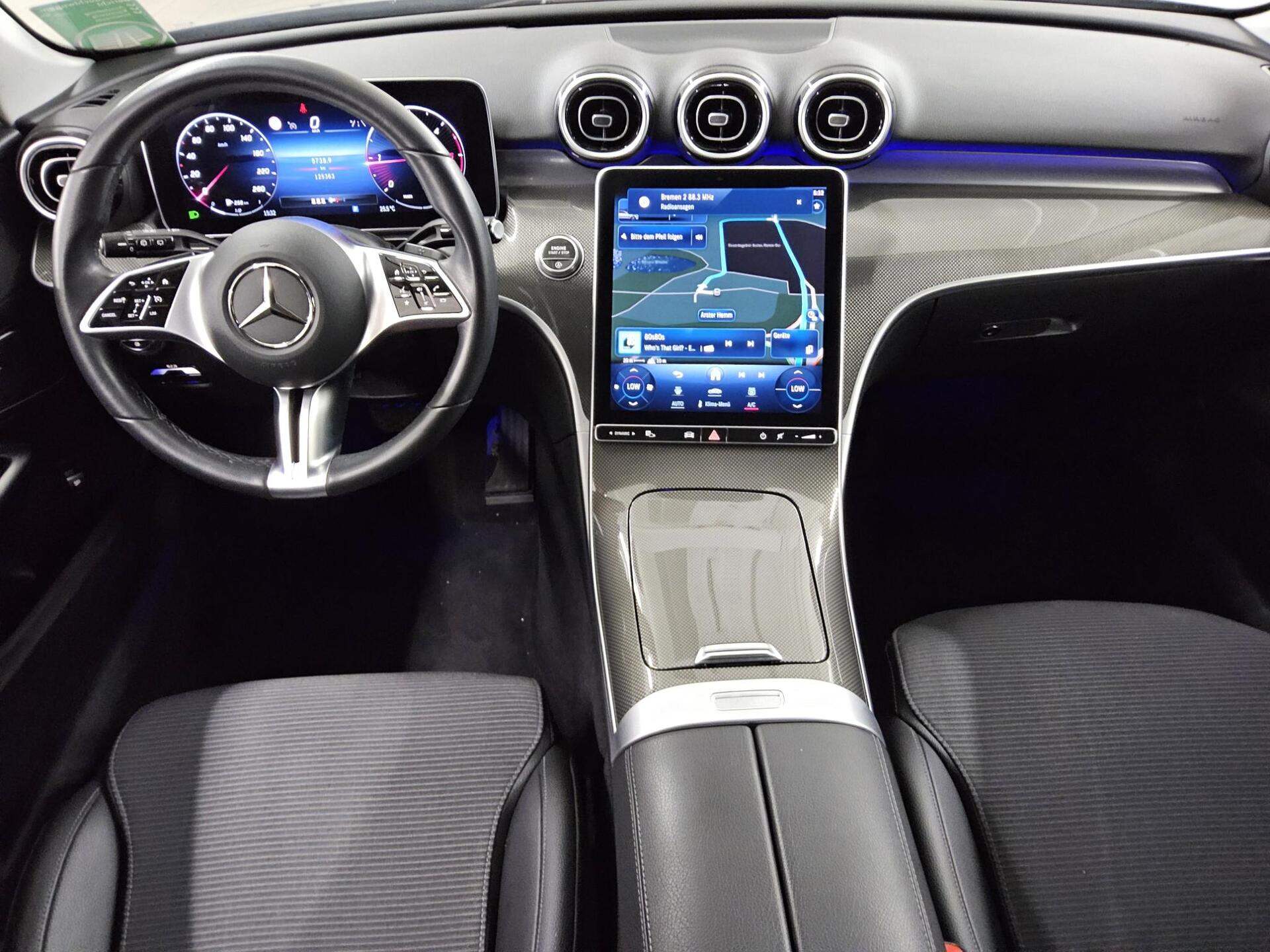 Mercedes-Benz C 220 T d Avantgarde Navi LED Shz Night T-Leder 5