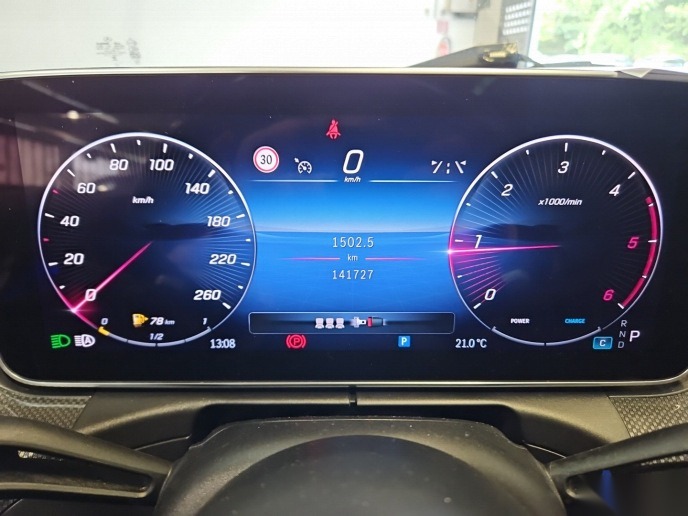 Mercedes-Benz C 220 T d AMG-Line Navi LED Shz Night Leder 7