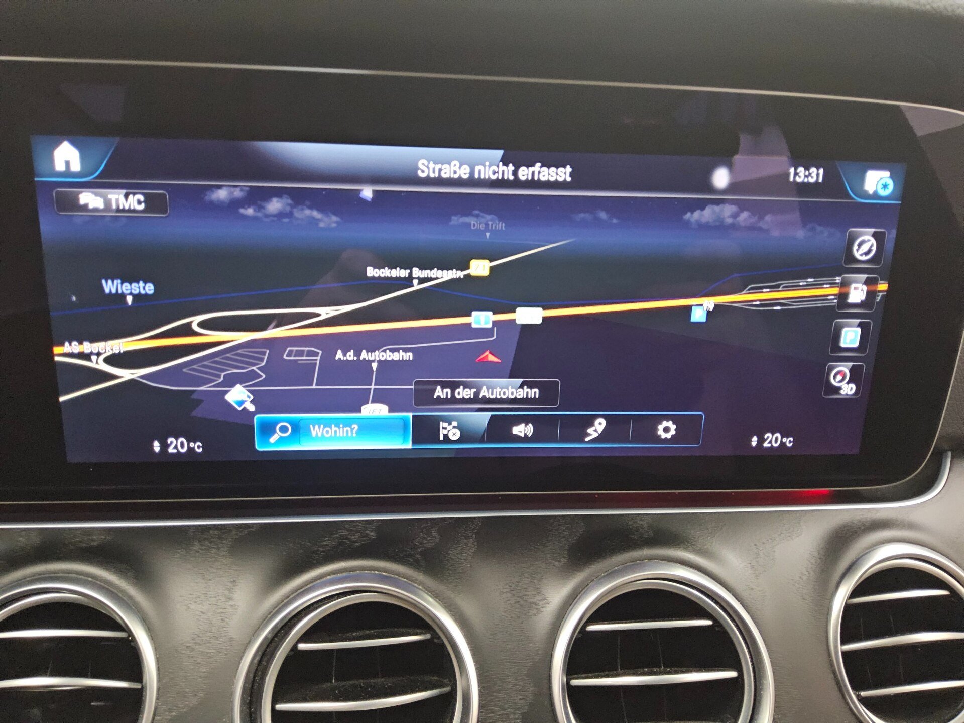 Mercedes-Benz E 300 T de Avantgarde T-Leder Navi LED RfK AHK 7