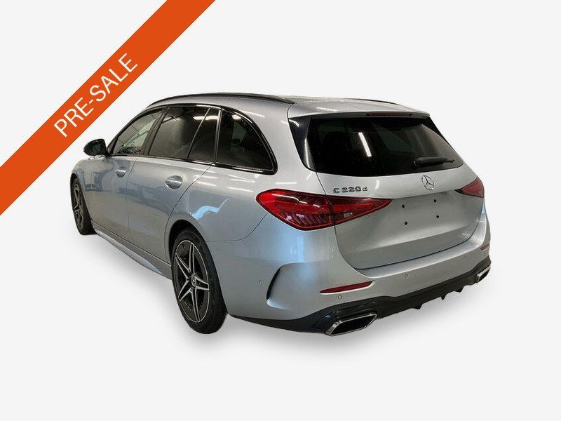 Mercedes-Benz C 220 T d AMG-Line Night T-Leder Navi LED 4