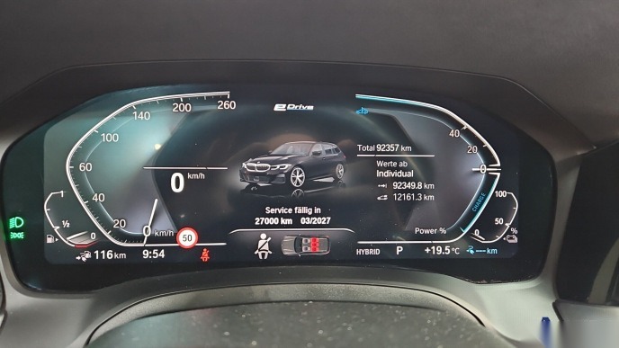 BMW 320e Touring M-Sport NAVI LED VC LEDER SHZ 7