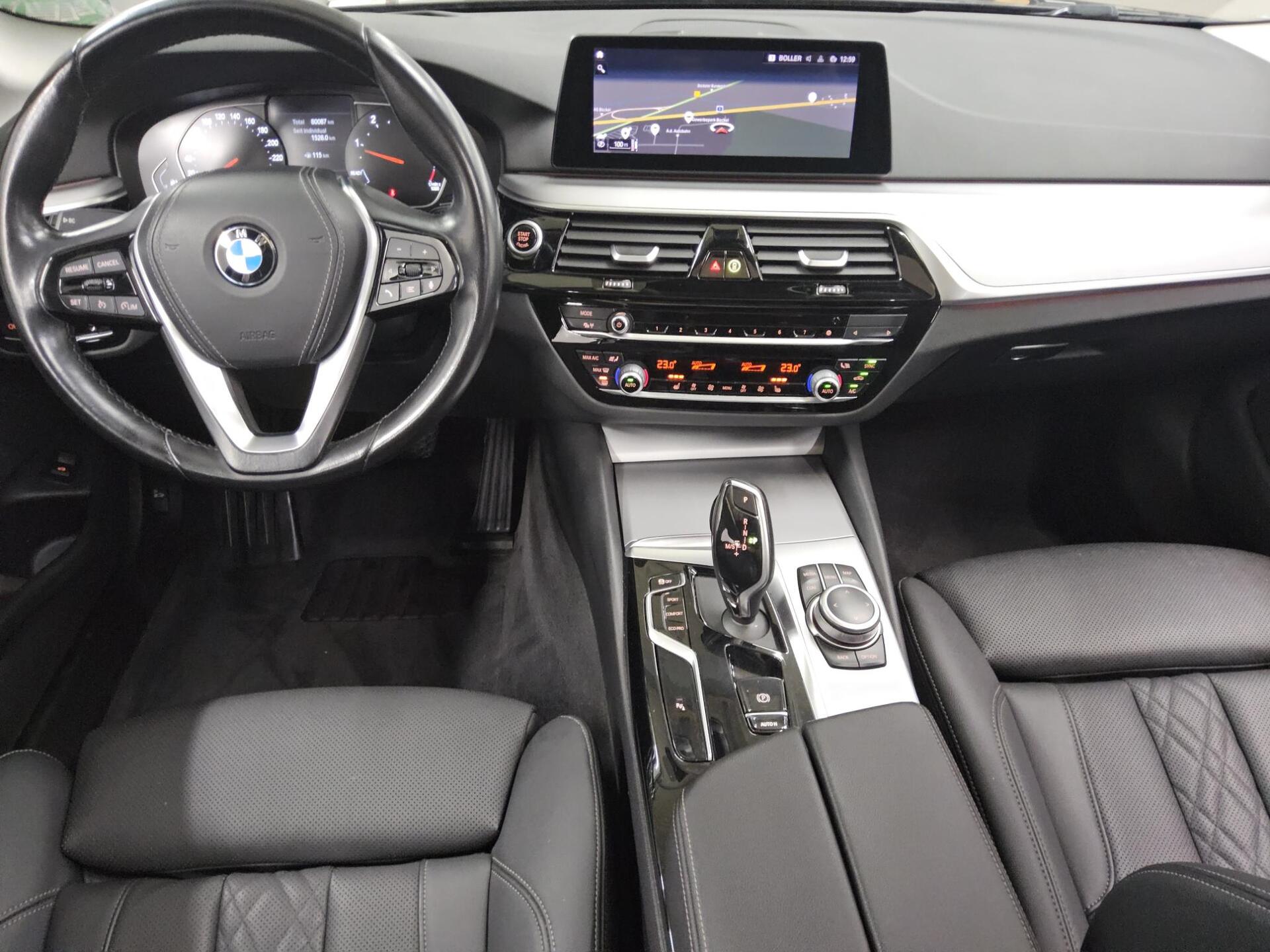BMW 520dA Touring Leder Navi LED LC+ Pano HuD AHK 5