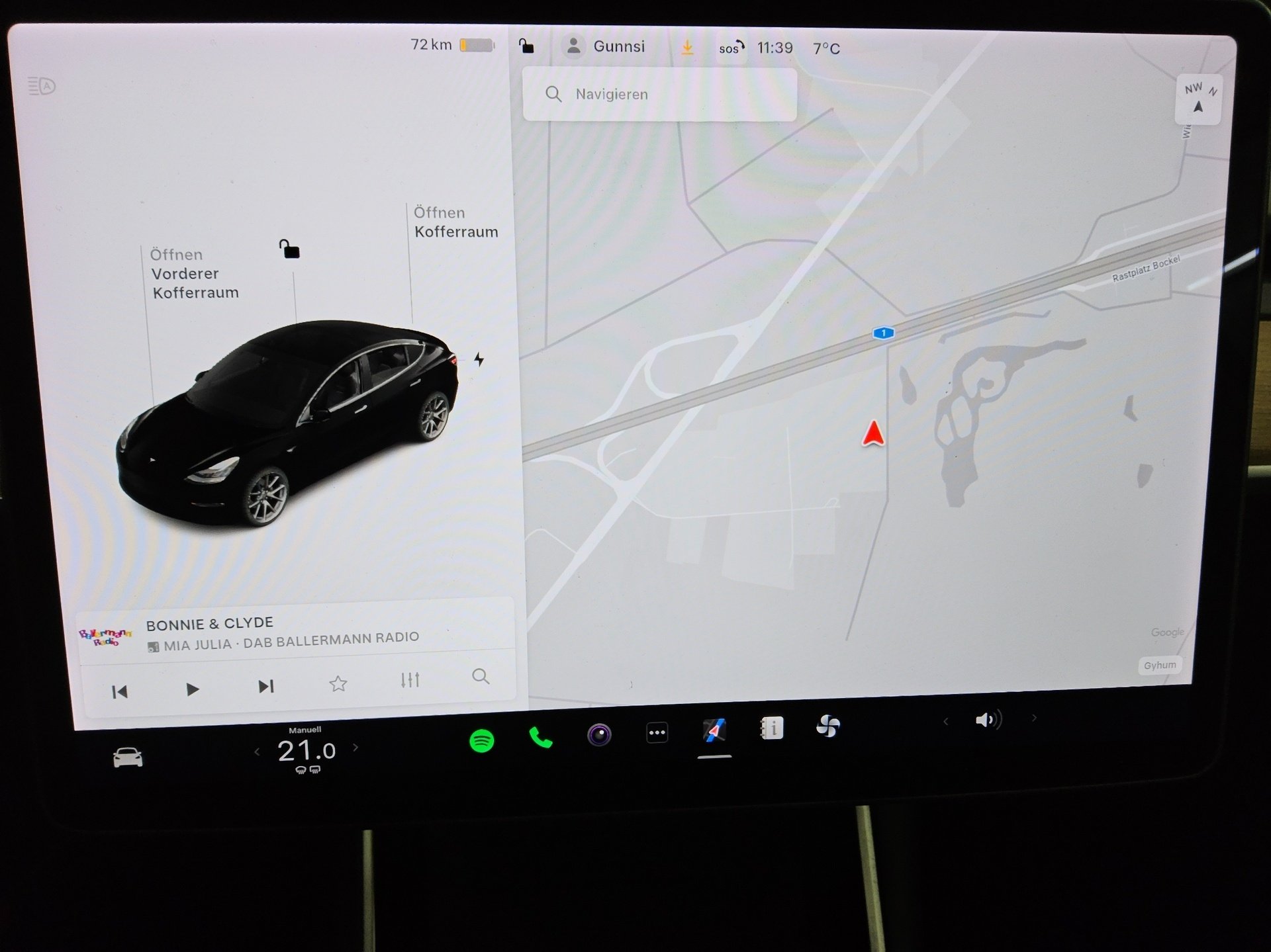 Tesla Model 3 Long Range Dual 75 AWD Navi LED AHK ACC 7