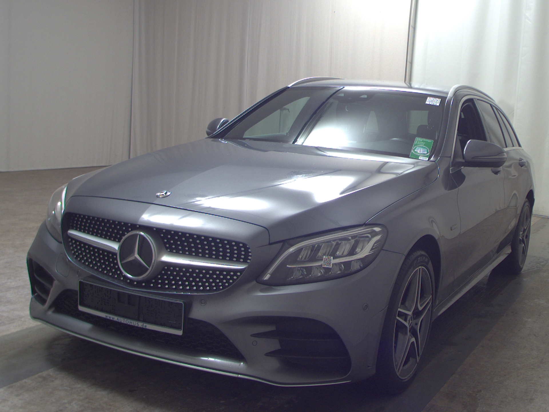 Mercedes-Benz C 300 T de AMG-Line T-Leder Navi LED Distronic+ 2