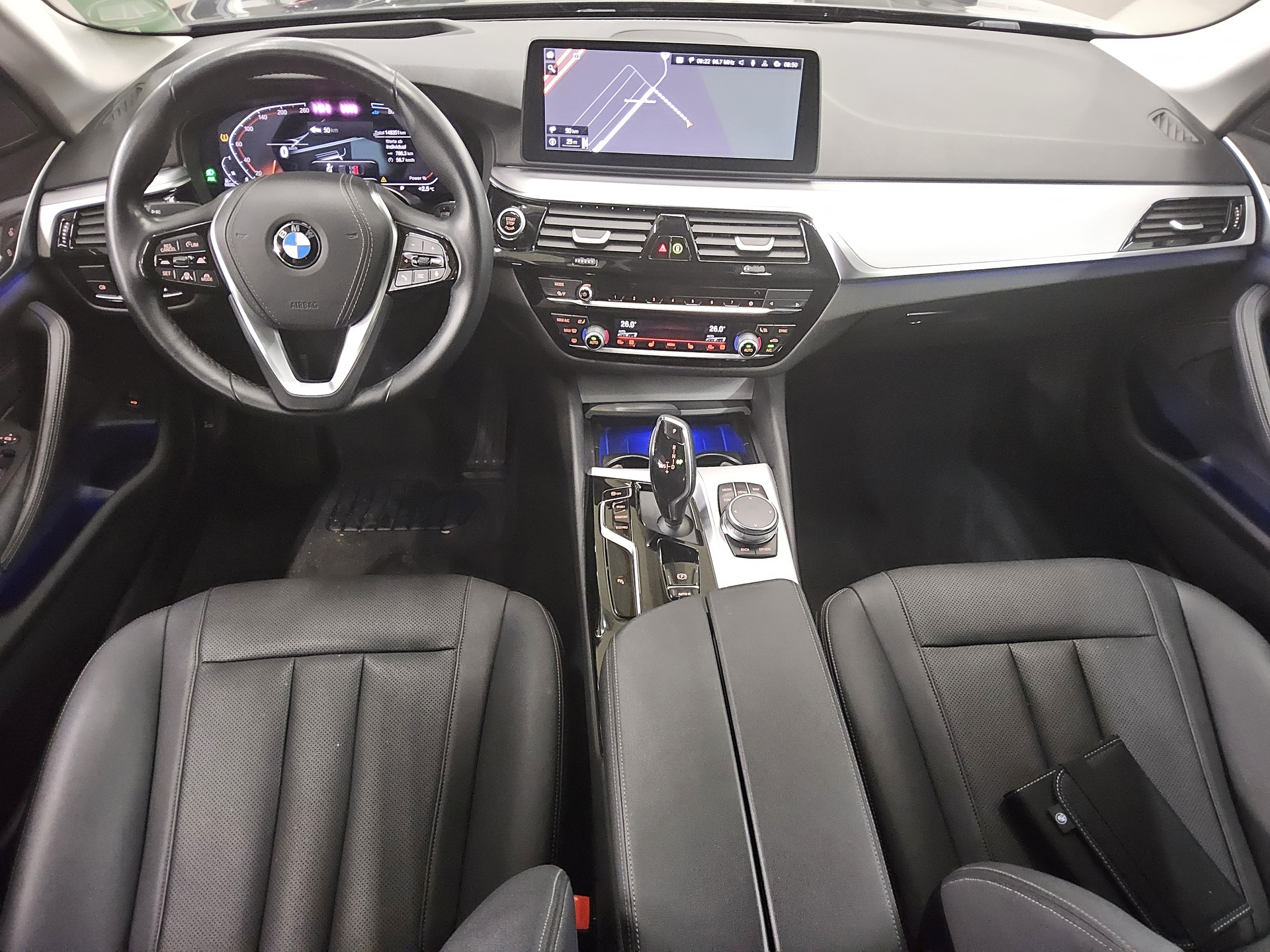 BMW 520dA Touring Leder Navi LC Prof. HuD HiFi RfK 5