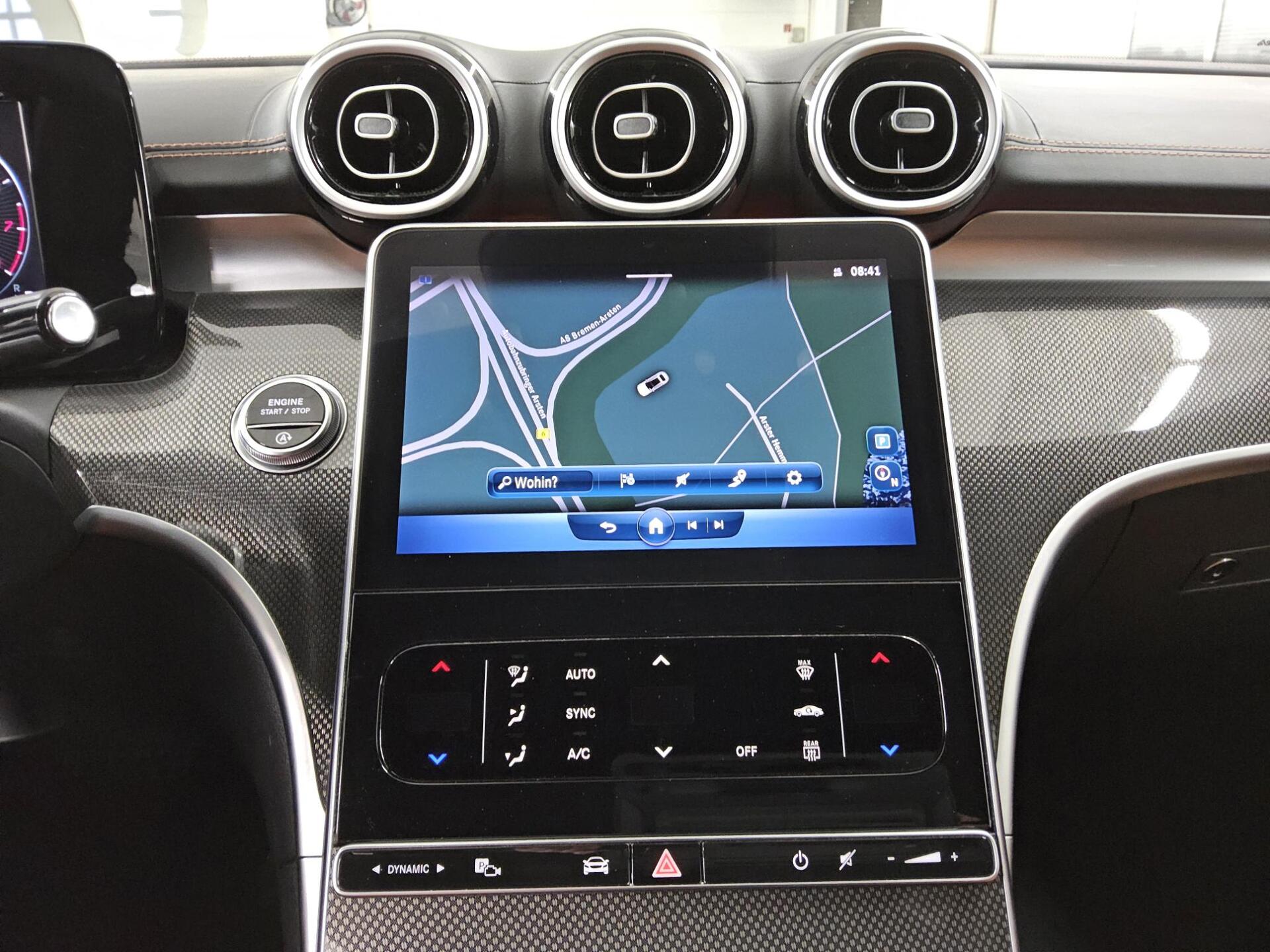 Mercedes-Benz C 200 AMG-Line Leder Navi LED RfK AHK Distronic+ 7