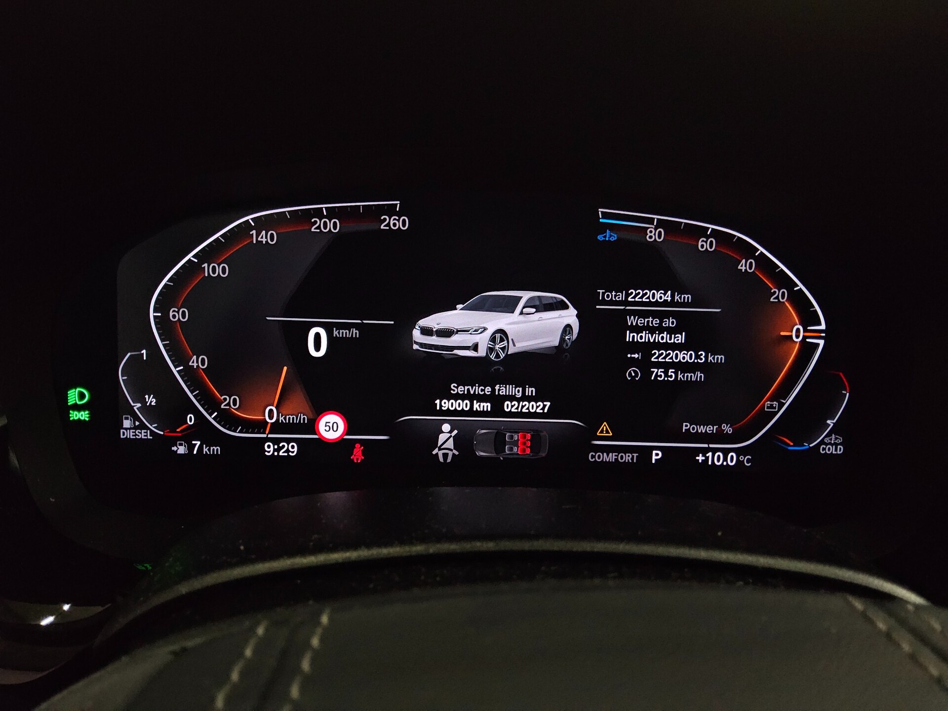 BMW 520dA Touring xDr Leder Navi LC Prof. HuD Laser 8