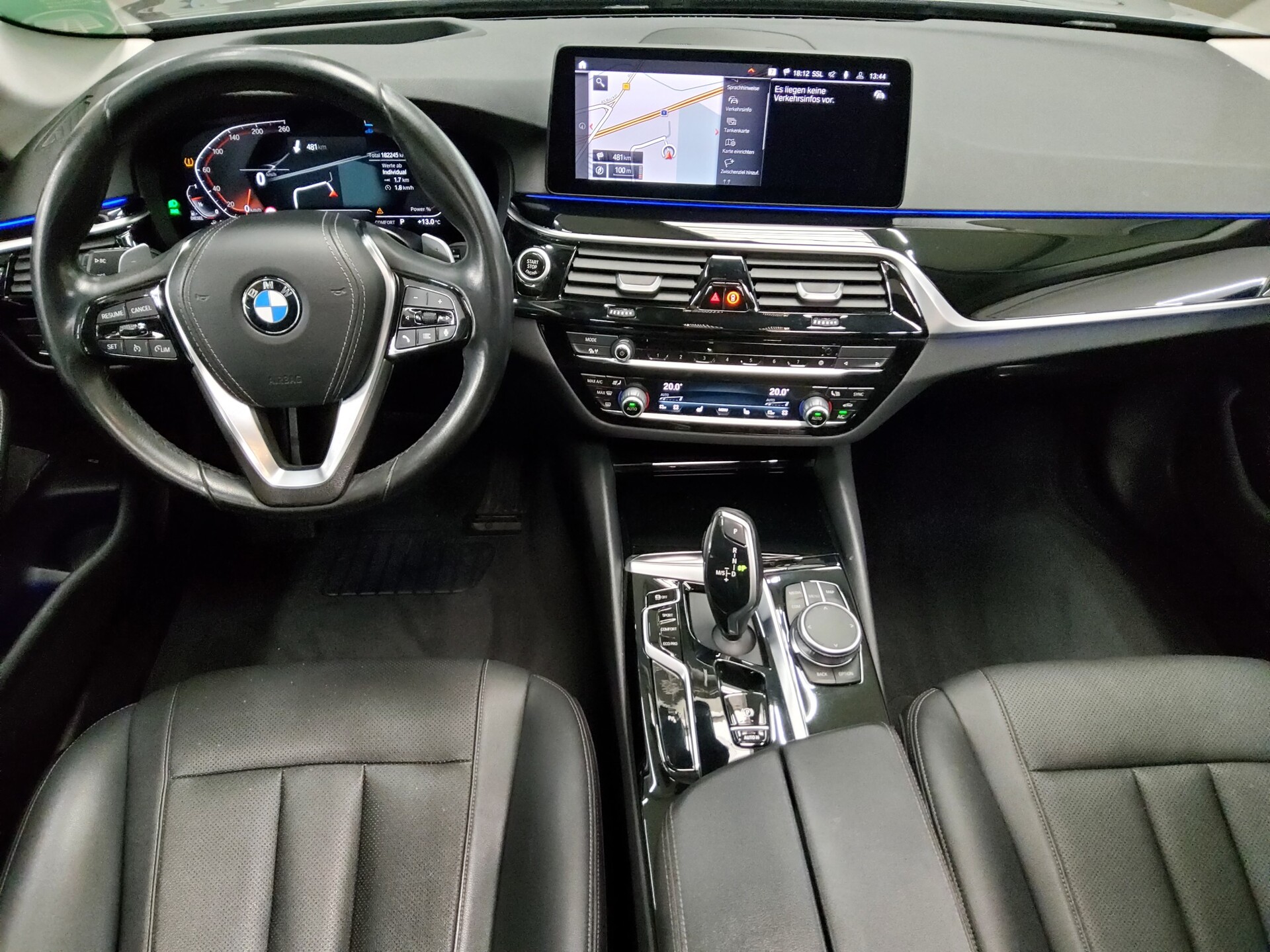 BMW 520dA xDr Leder Navi HuD GSD LC-Pro H-K Laser 5