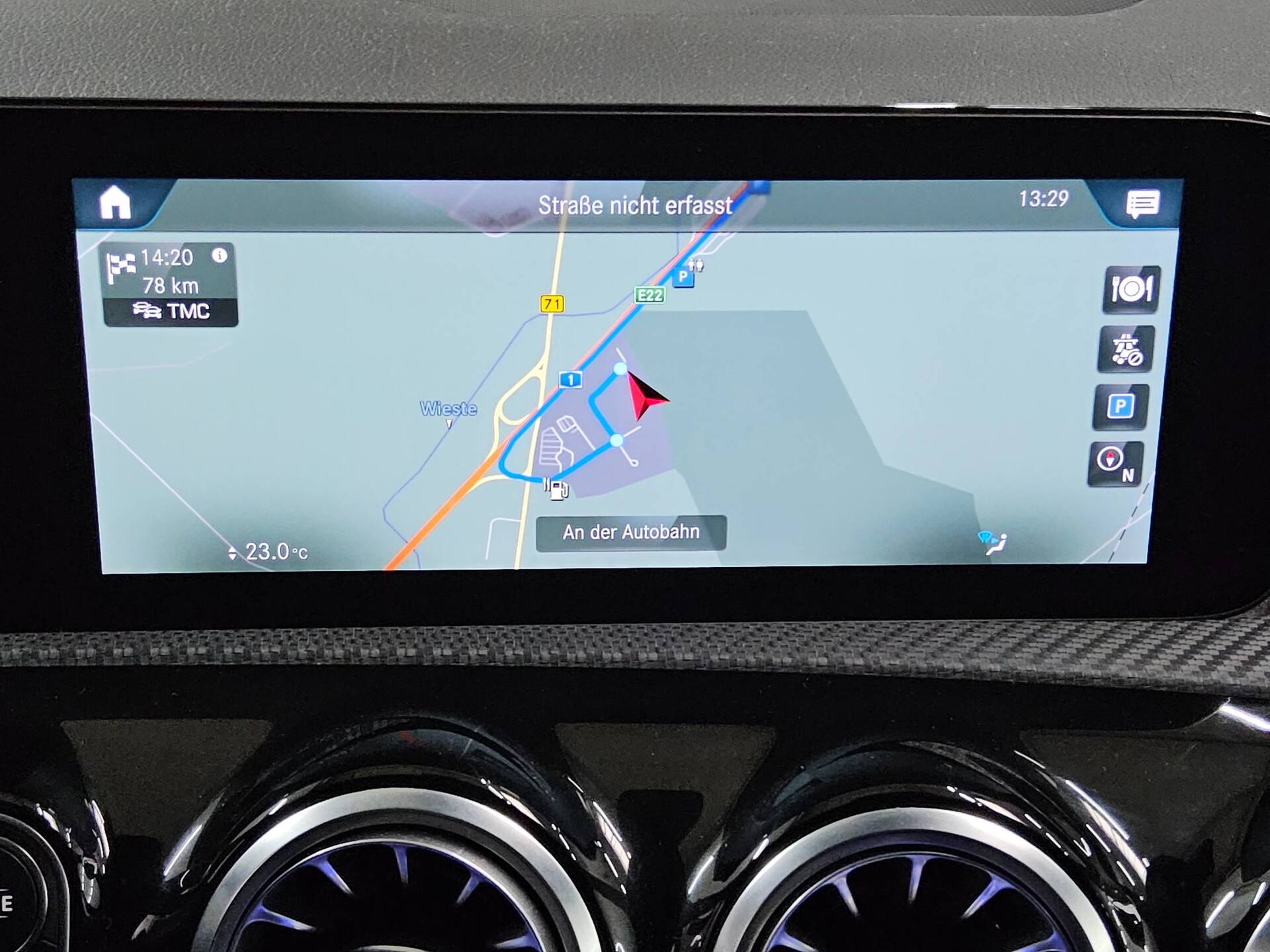 Mercedes-Benz A 200 Lim. d Style T-Leder Navi Ambiente Tempo 7