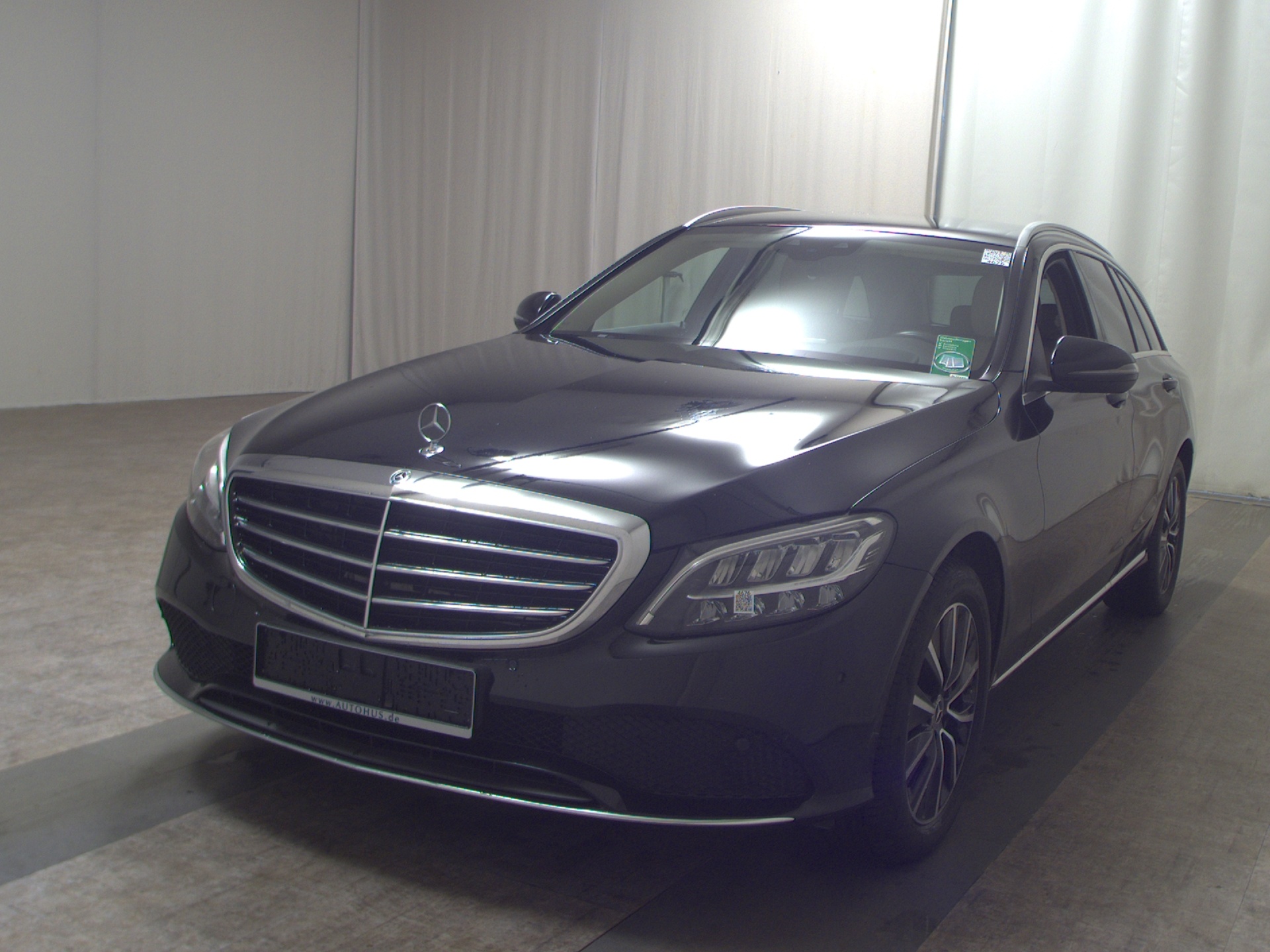 Mercedes-Benz C 200 T d Exclusive Leder Navi LED HuD Burm. 2