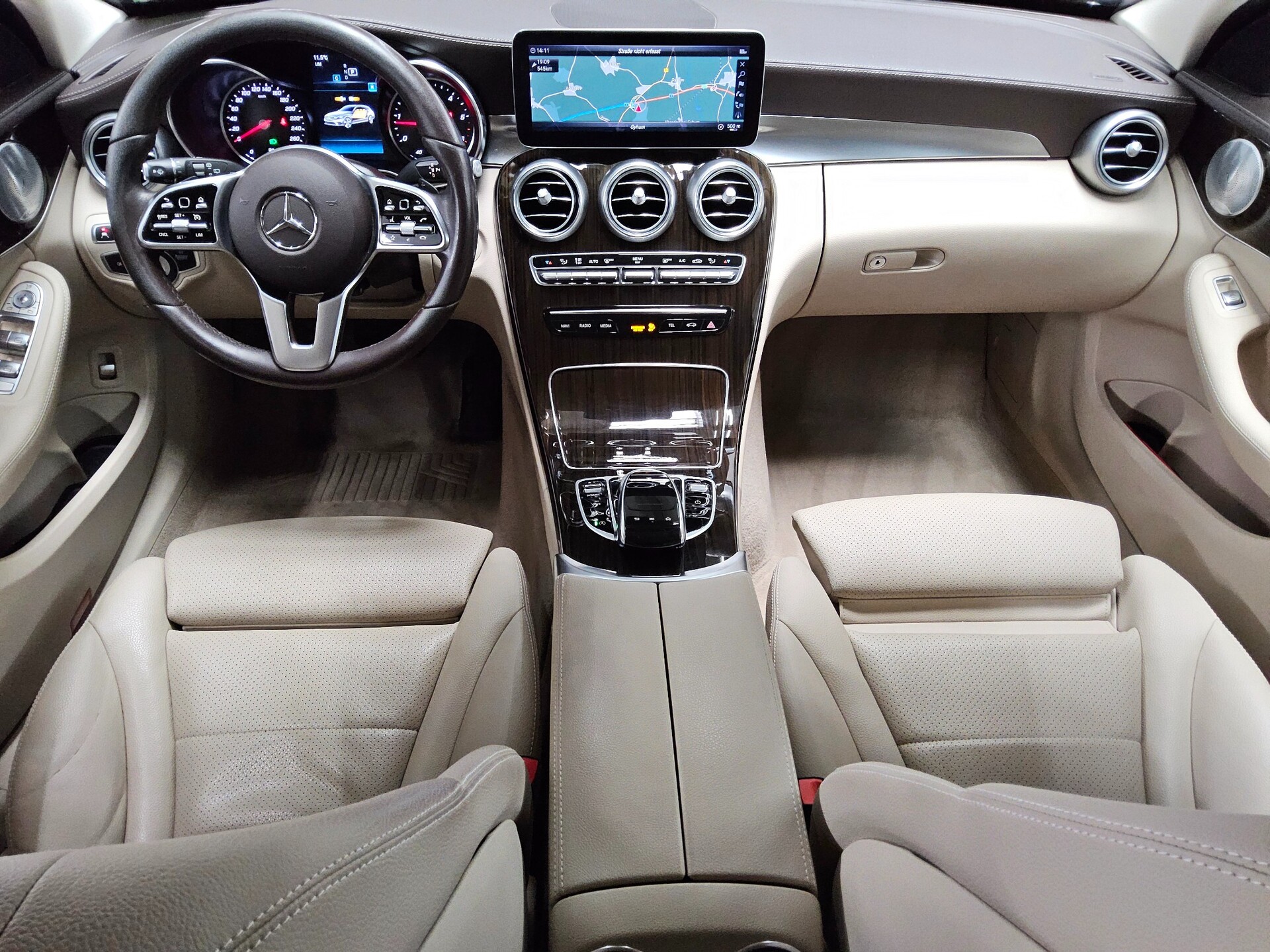 Mercedes-Benz C 200 T d Exclusive Leder Navi LED HuD Burm. 5