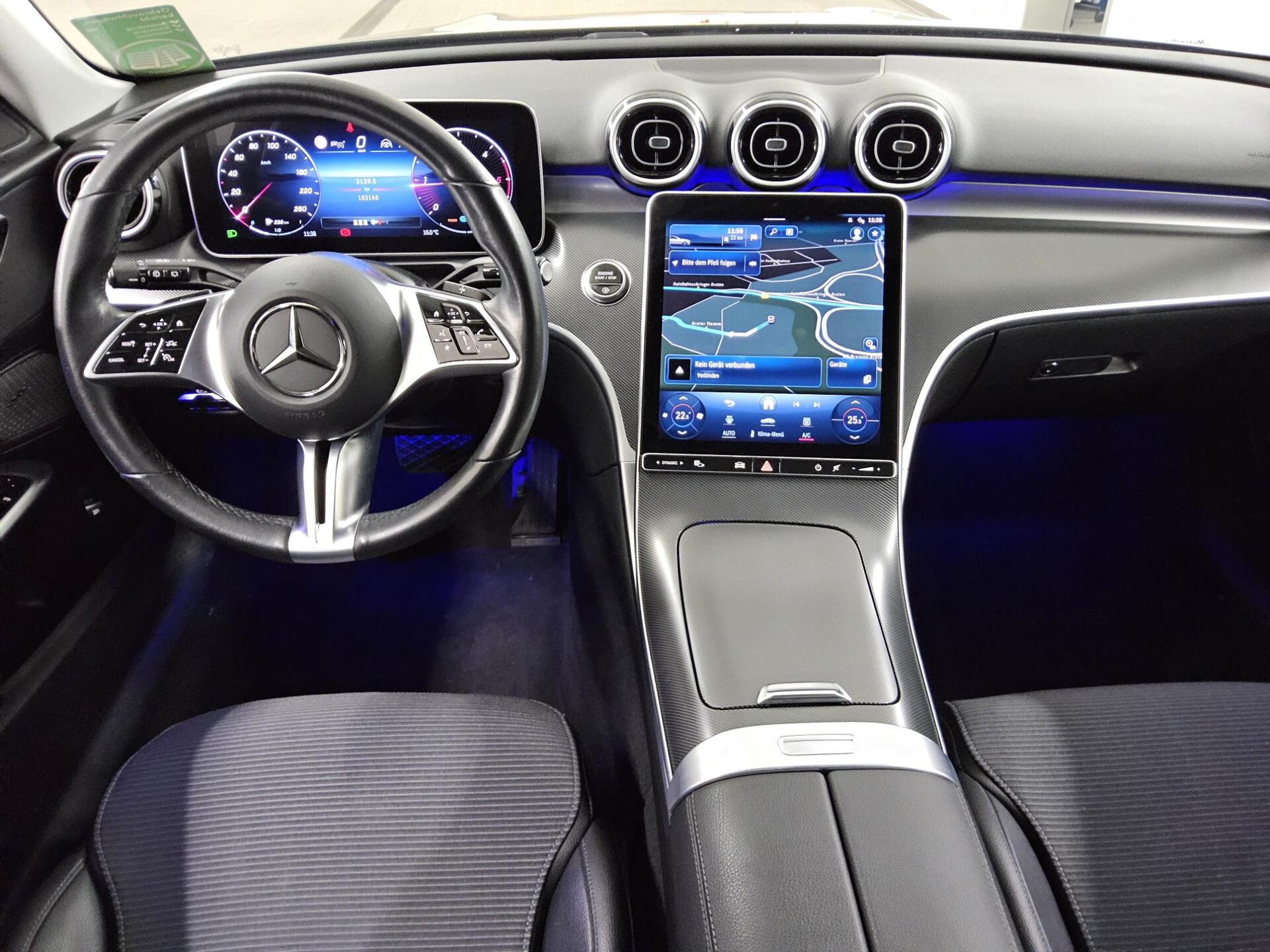 Mercedes-Benz C 220 T d Avantgarde T-Leder Navi LED MBUX RfK 5