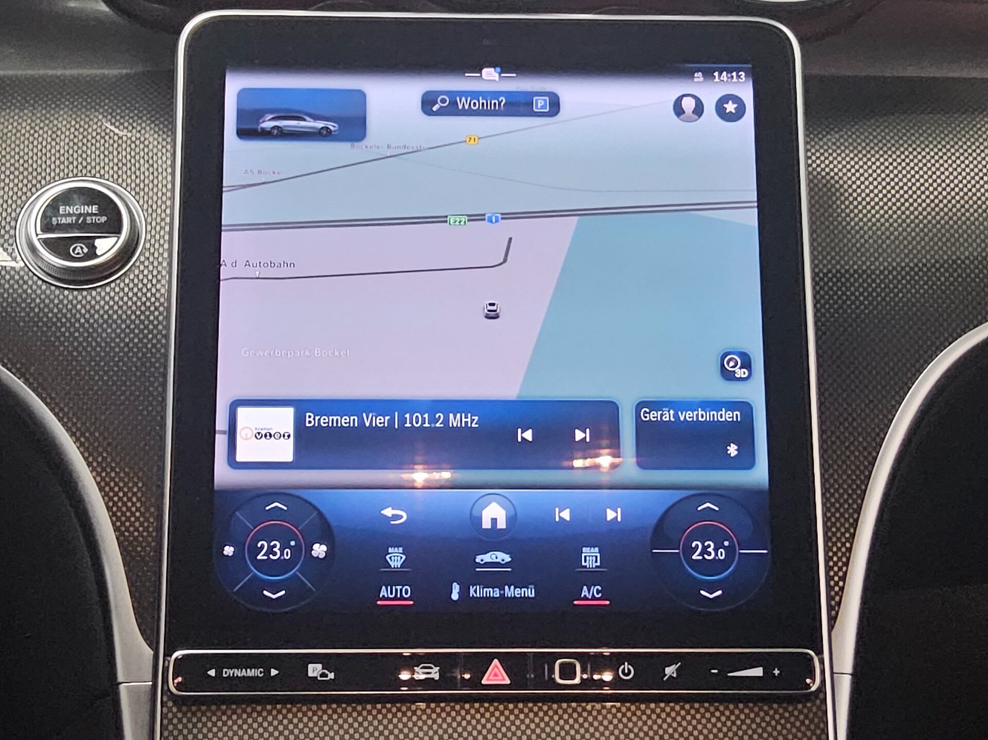 Mercedes-Benz C 300 T d AMG-Line Navi LED AHK Distronic+ 7