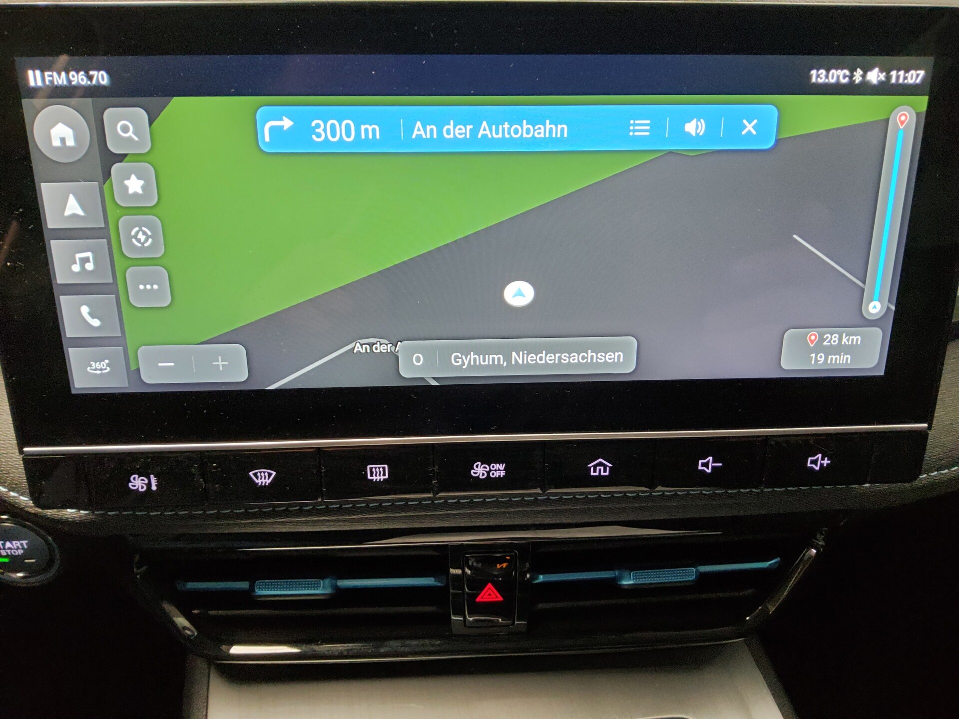 MG MG5 Comfort Navi LED Leder PDC 7