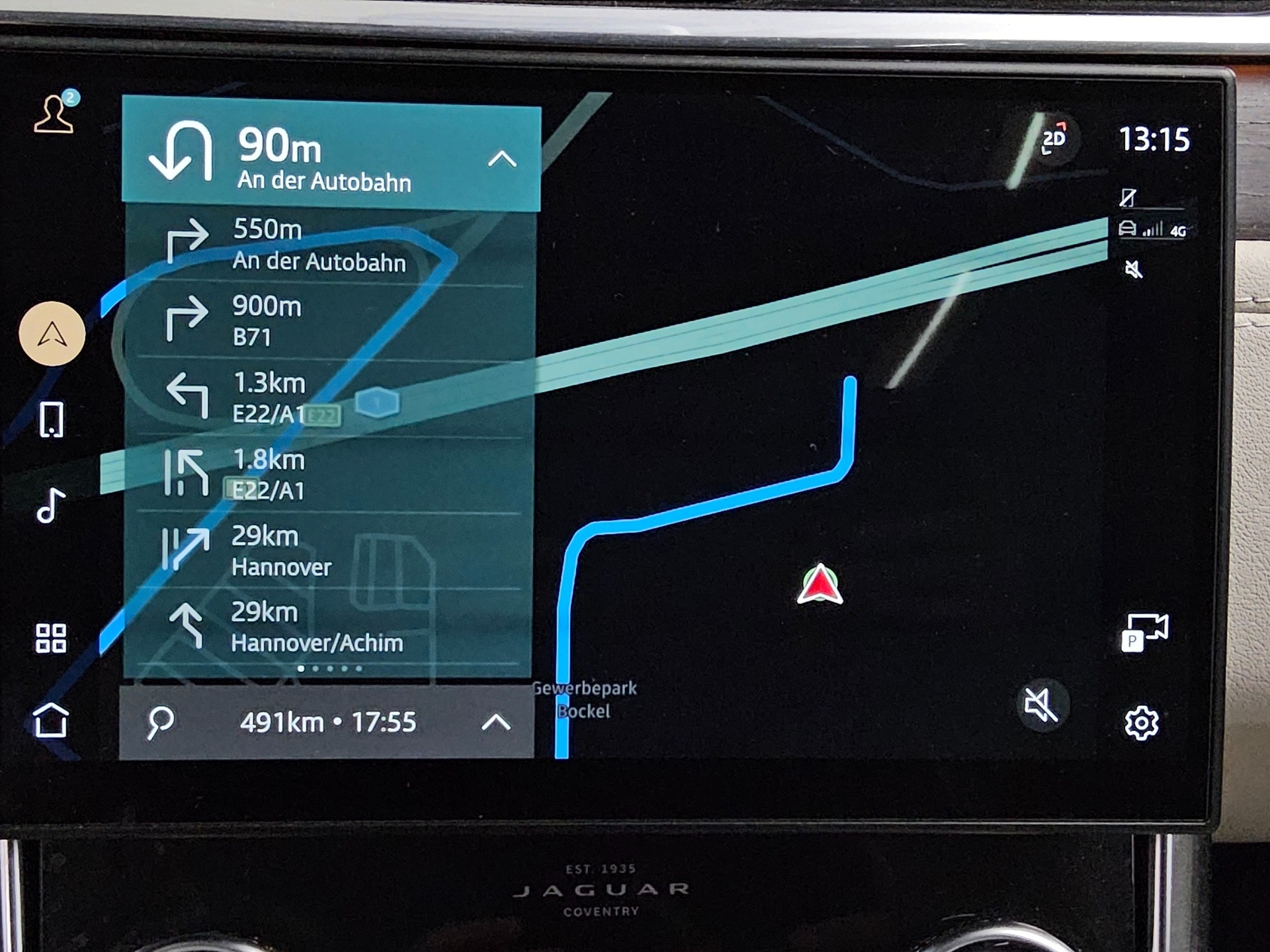 Jaguar XF D200 S Sportbrake Leder Navi LED Pano DC 7