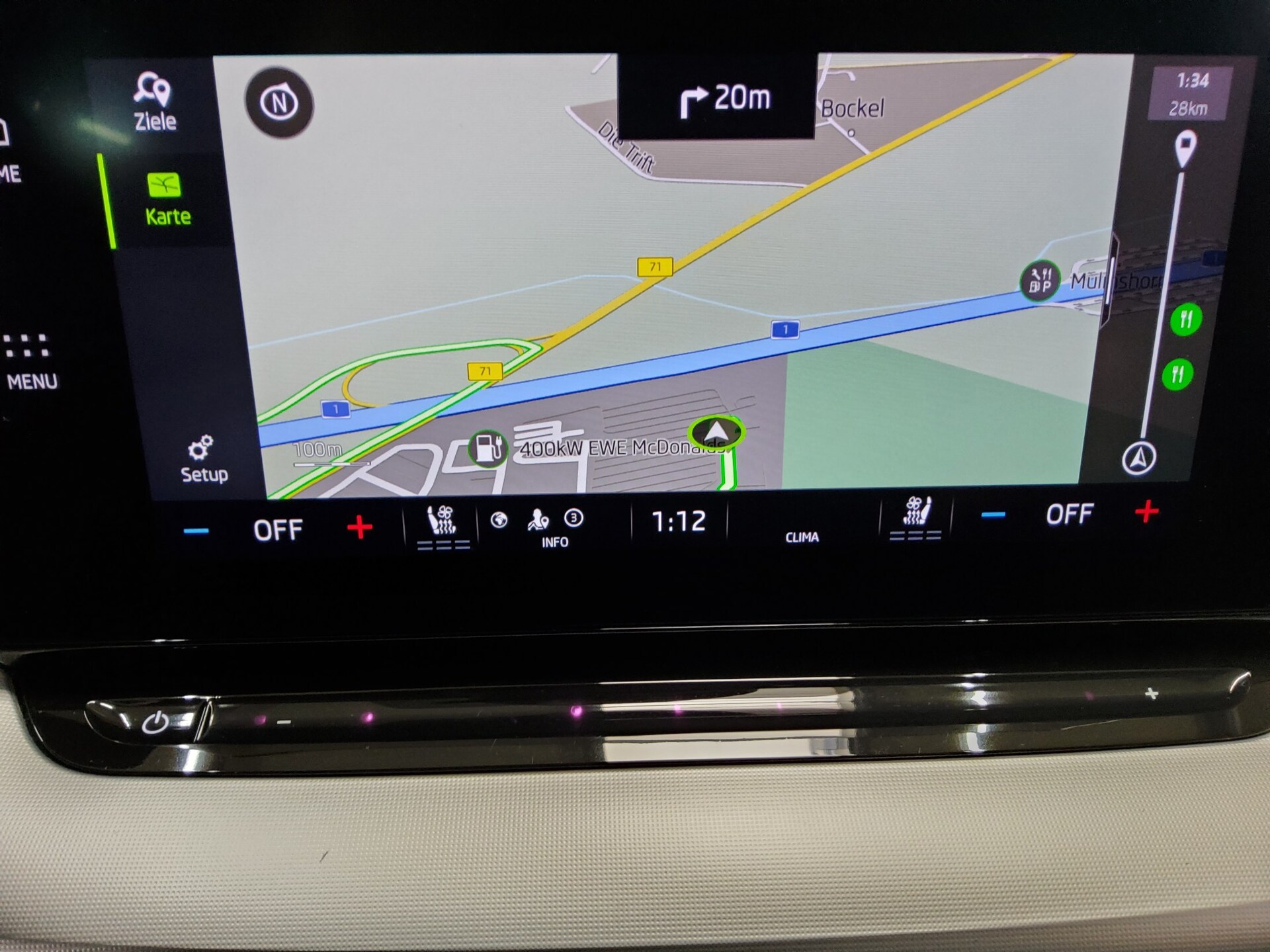 Skoda Octavia Kombi 2.0 TDI Style Leder Navi LED vc 7