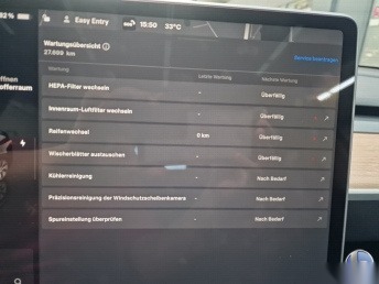 Tesla Model Y NAVI SHZ RFK LED KEYLESS 9
