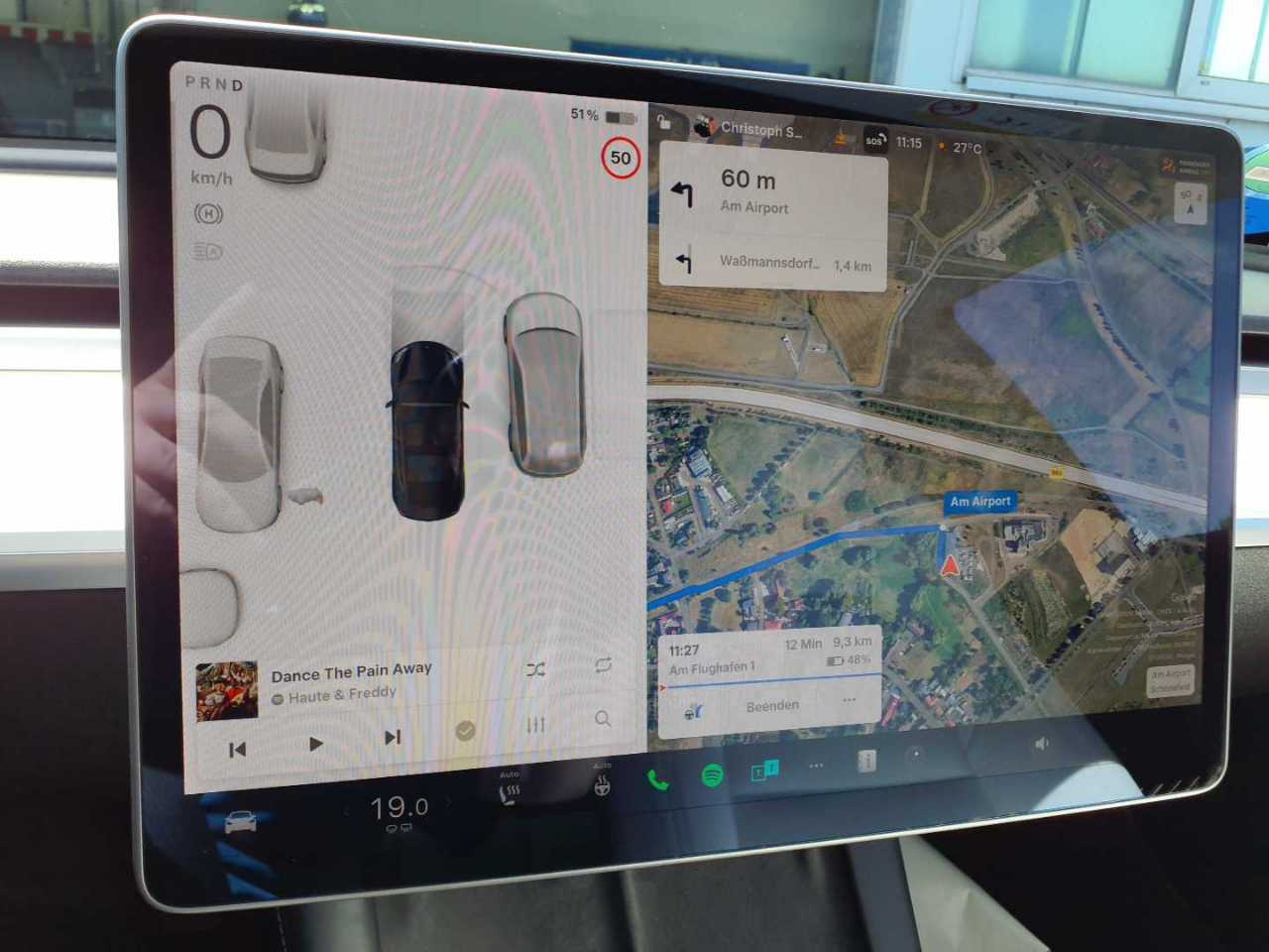 Tesla Model 3 SHZ RFK ACC LENKRADHZG AUTOP. 8