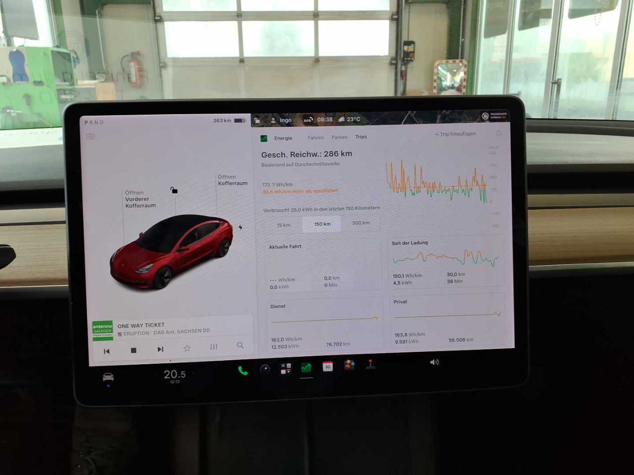 Tesla Model 3 NAVI LED LEDER SHZ PANO 8