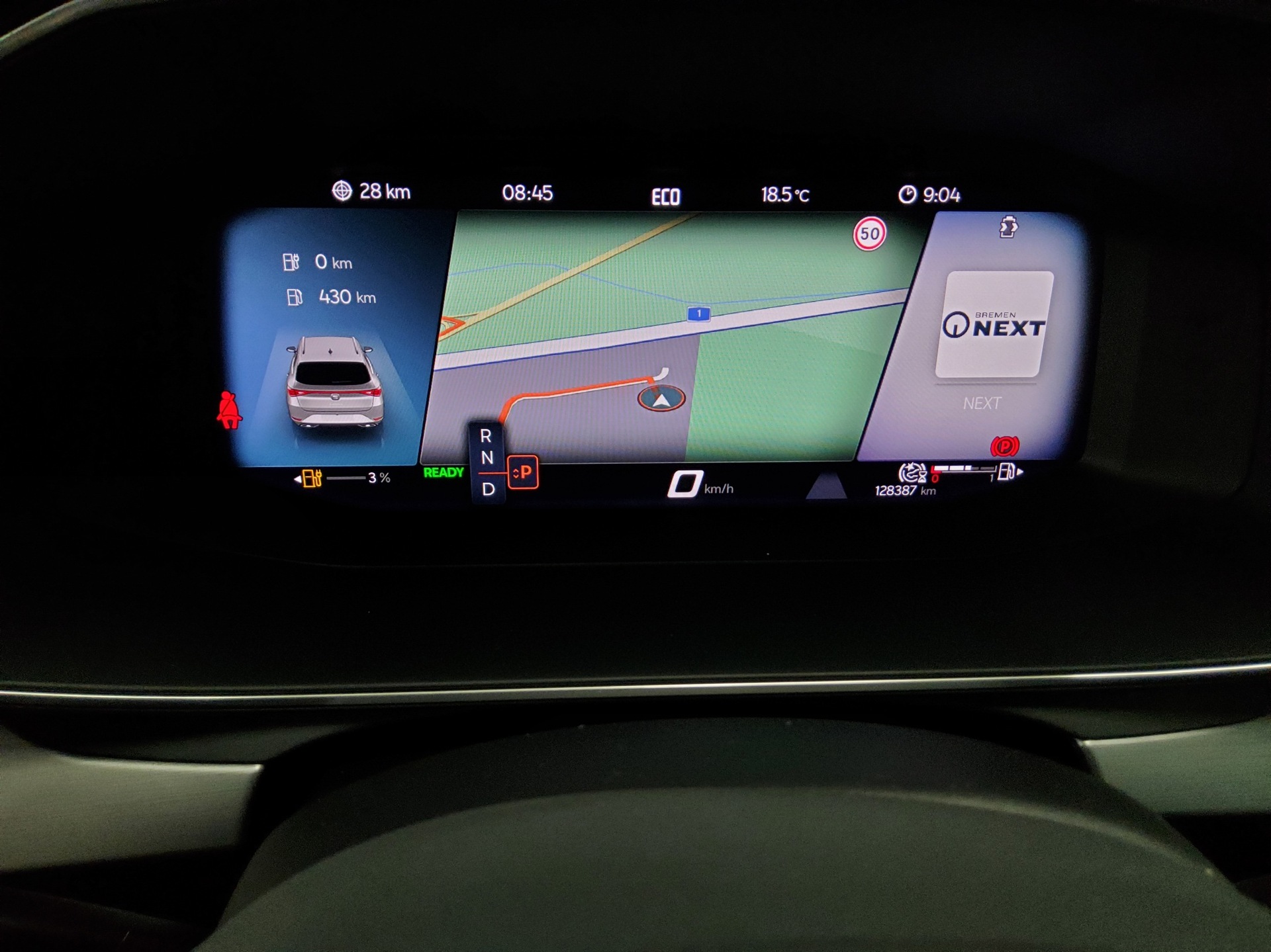 Seat Leon ST 1.4 e-HYBRID FR-Line T-Leder Navi LED vc 8