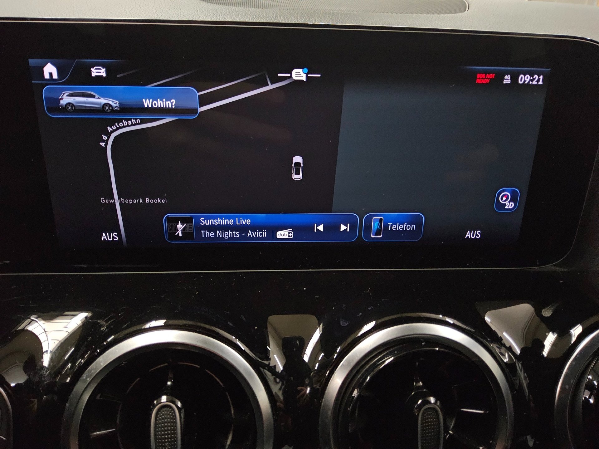 Mercedes-Benz B 180 d Progressive Navi LED MBUX RFK SHZ 7