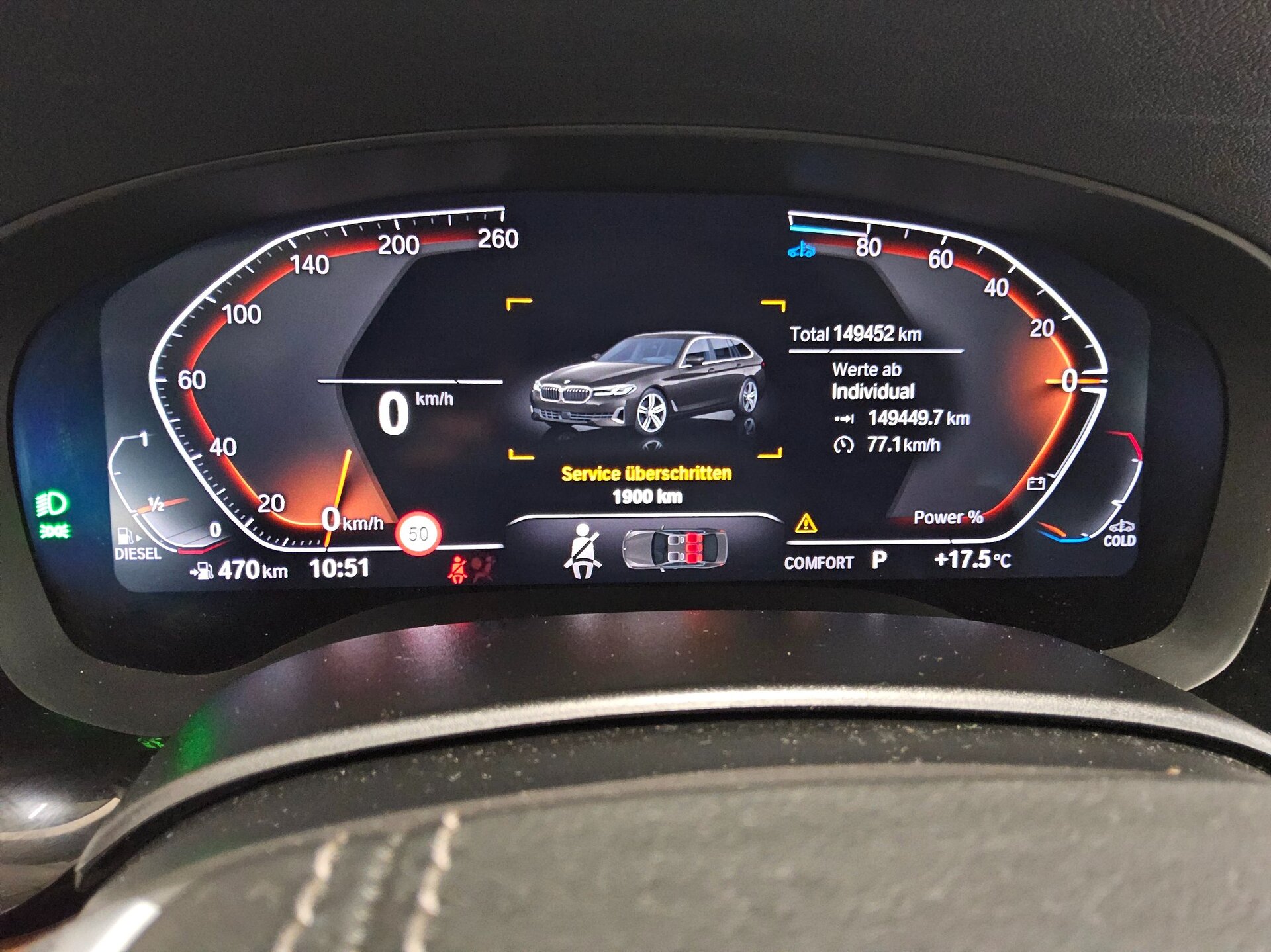 BMW 520dA Touring Leder Navi LED LC-Pro Pano H-K RfK 8