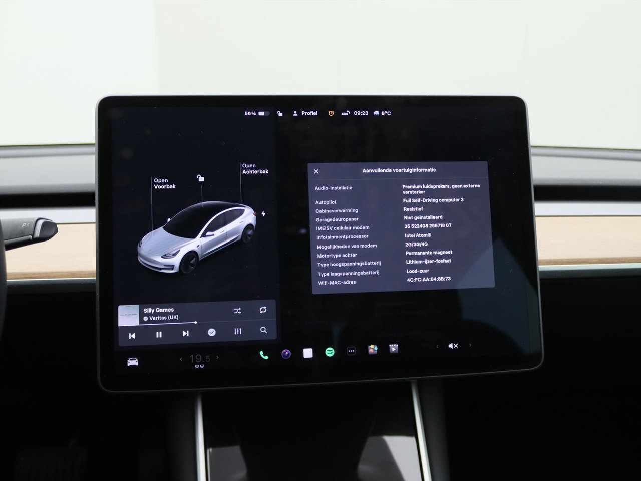 Tesla Model 3 Standard RWD Plus 92% SoH [ LFP-ACCU+AUTOPILOT+60 kWh+PREMIUM AUDIO ] 27