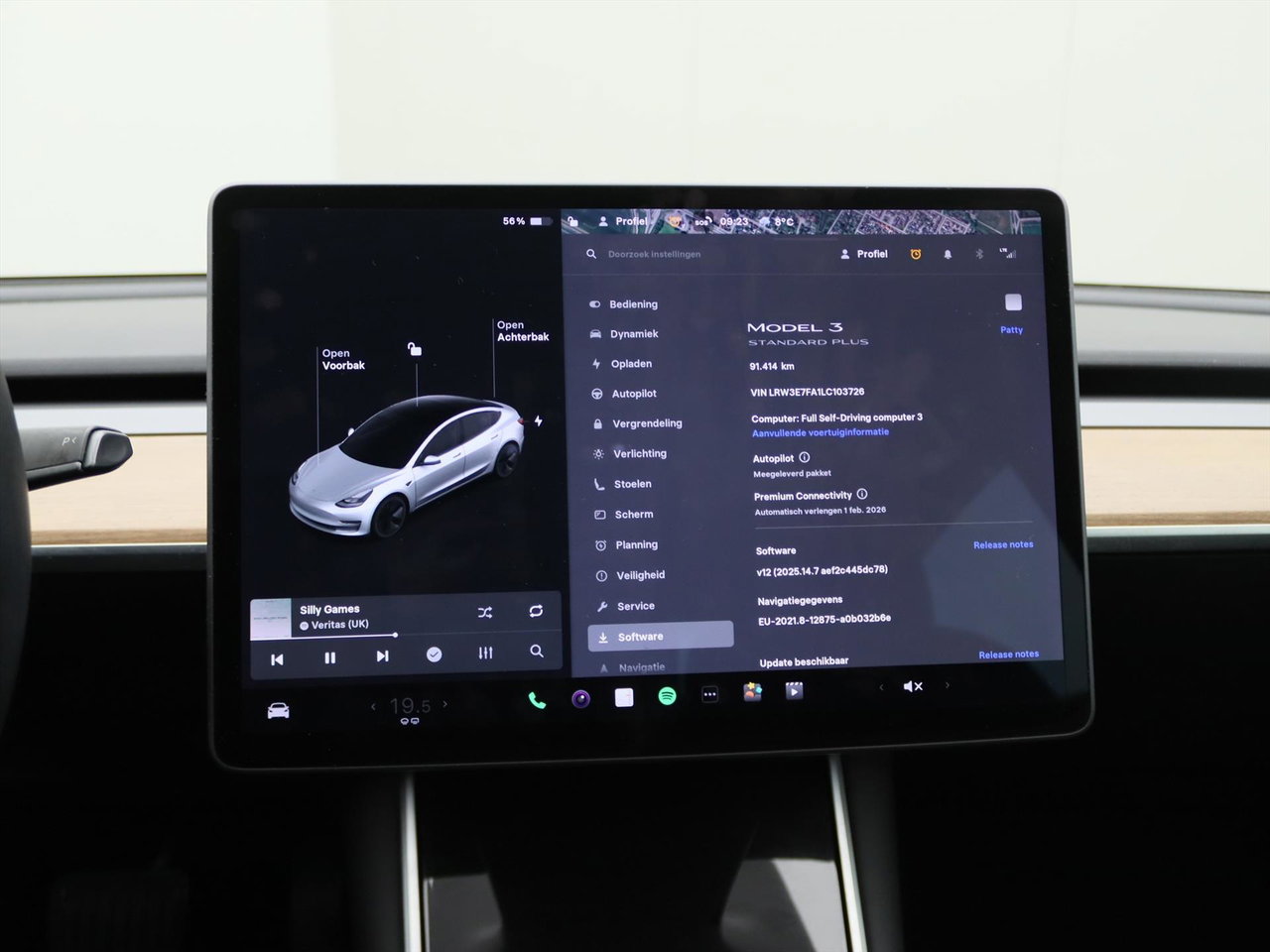 Tesla Model 3 Standard RWD Plus 92% SoH [ LFP-ACCU+AUTOPILOT+60 kWh+PREMIUM AUDIO ] 26