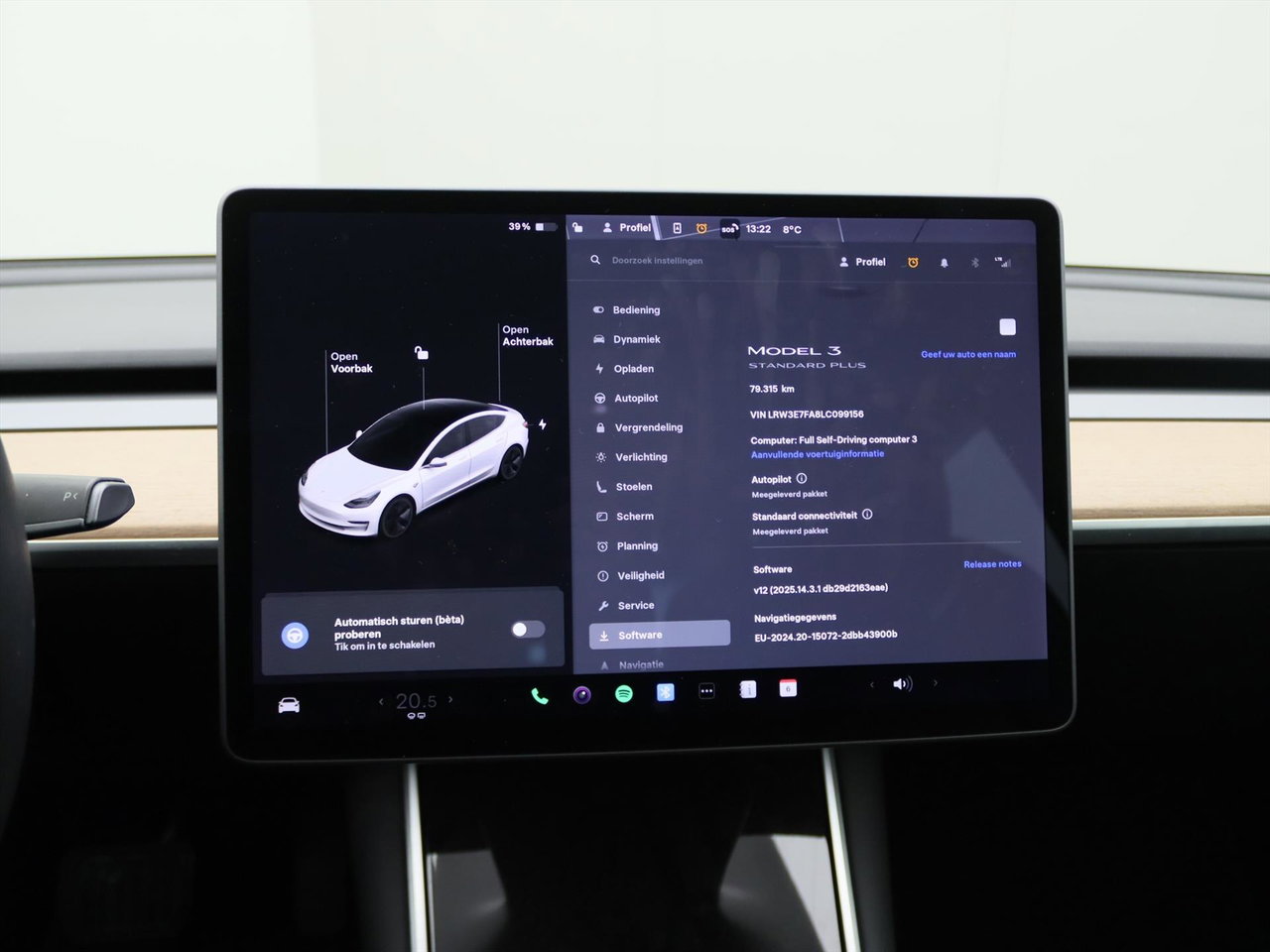 Tesla Model 3 Standard RWD Plus 92% SoH [ LFP-ACCU+AUTOPILOT+60 kWh+PREMIUM AUDIO ] 26
