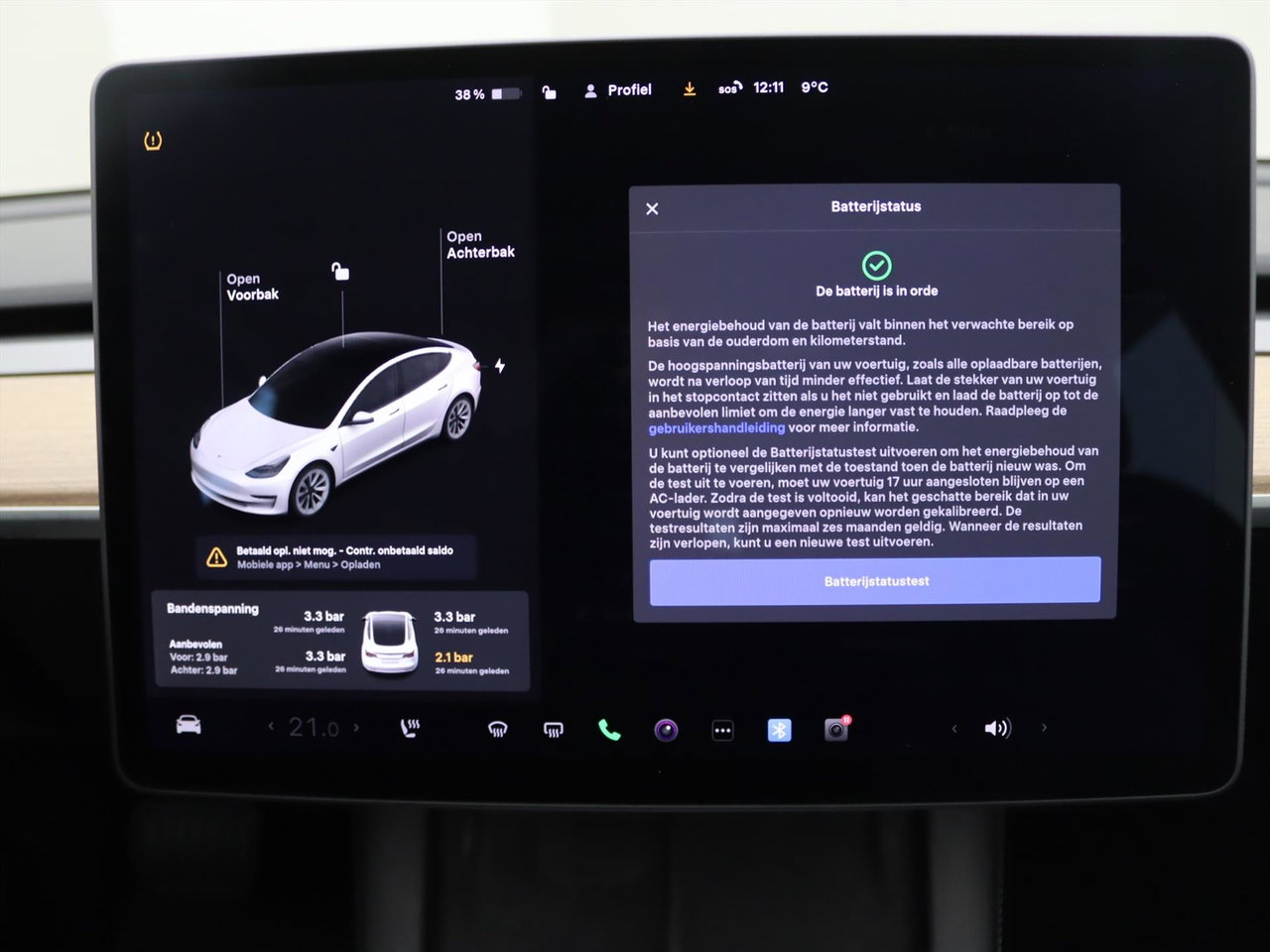 Tesla Model 3 Long-Range AWD 351pk 75 kWh FACELIFT 87% SoH [ WARMTEPOMP+AUTOPILOT+620KM WLTP+19 INCH+PREMIUM AUDIO ] 28