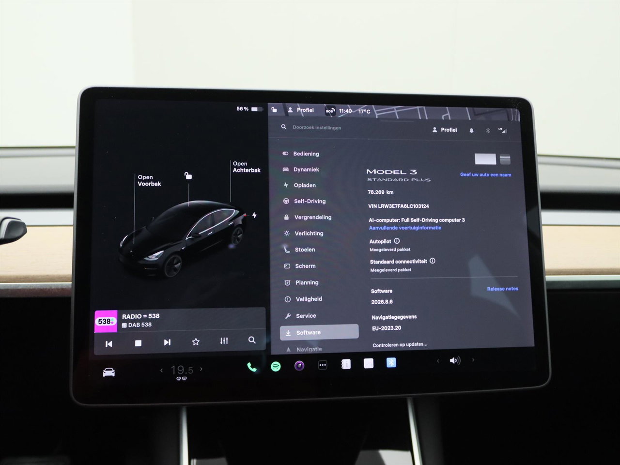 Tesla Model 3 Standard RWD Plus 89% SoH [ LFP-ACCU+AUTOPILOT+60 kWh+PREMIUM AUDIO ] 27