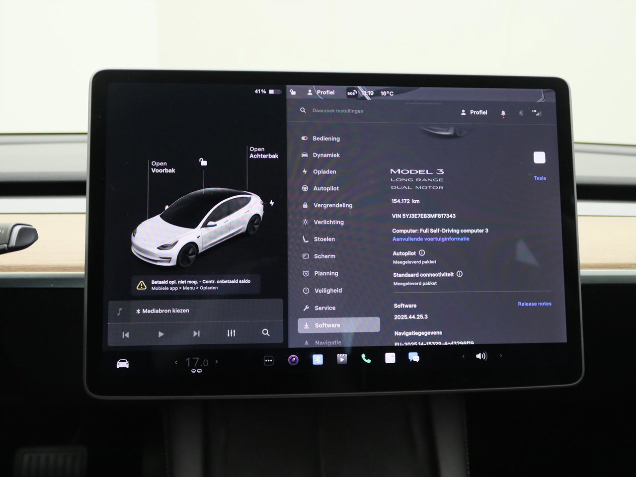 Tesla Model 3 Long-Range AWD 351pk 75 kWh [ FACELIFT+WARMTEPOMP+AUTOPILOT+620KM WLTP+PREMIUM AUDIO ] 24