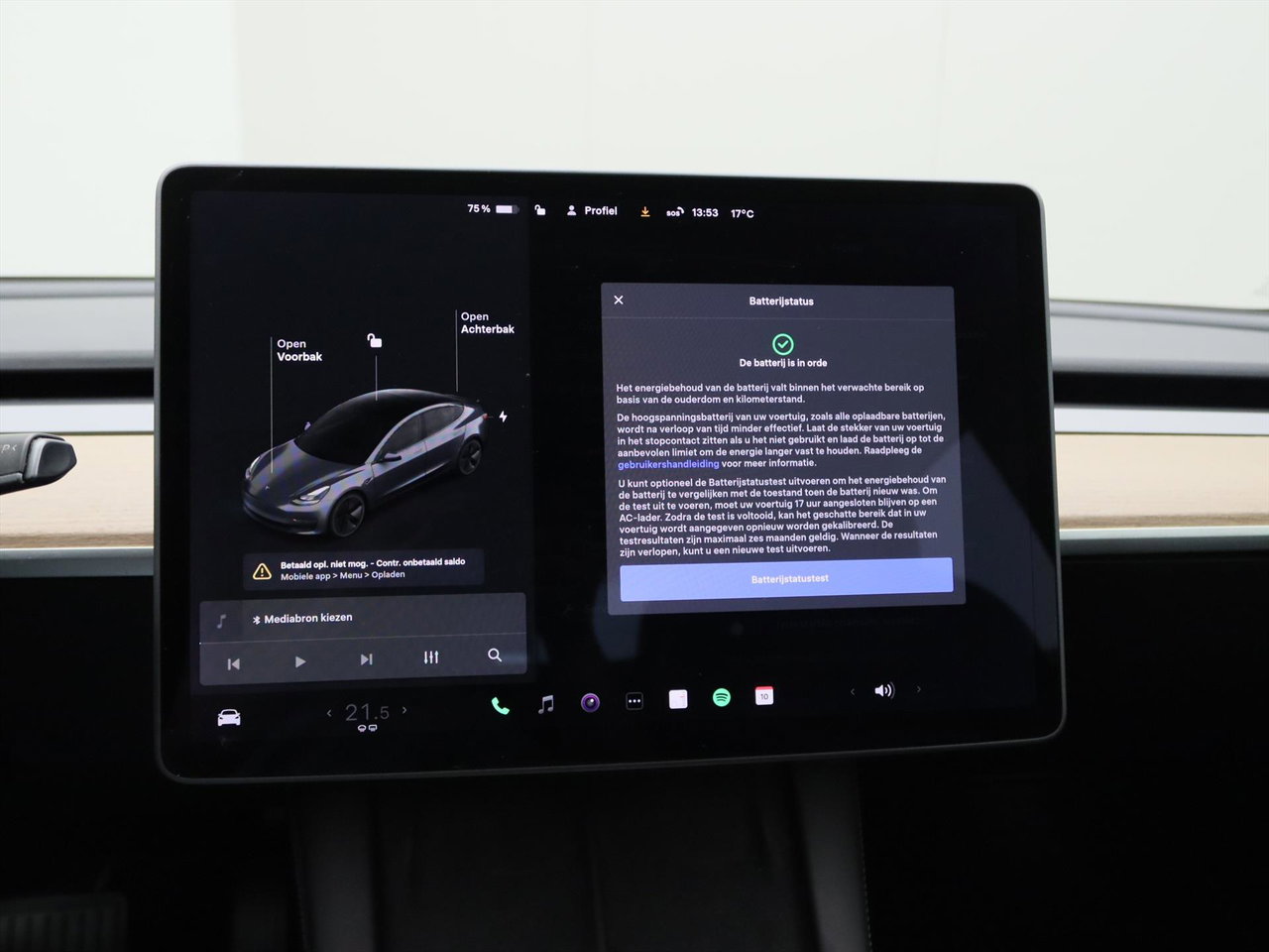 Tesla Model 3 Long-Range AWD 351pk 75 kWh 91.1% SoH FACELIFT [ WARMTEPOMP+AUTOPILOT+620KM WLTP ] 26