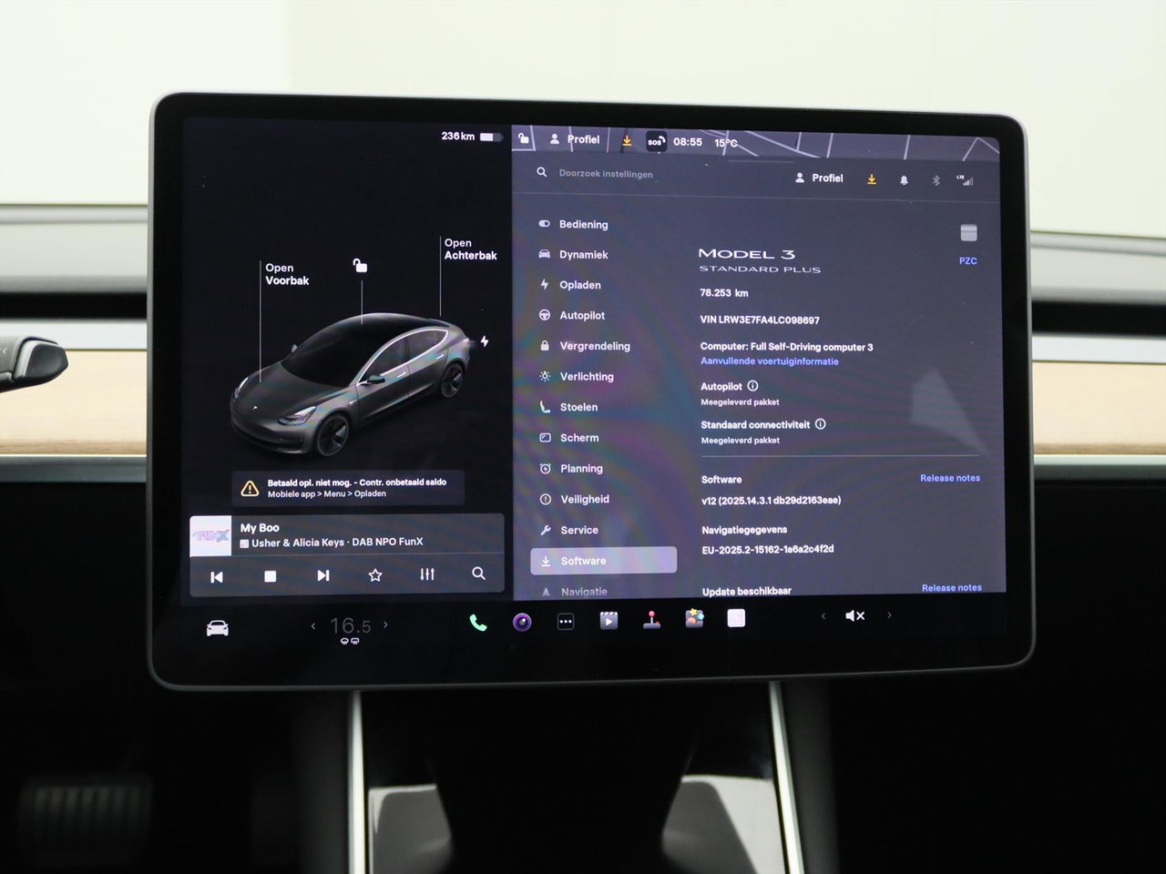 Tesla Model 3 Standard RWD Plus 91% SoH [ LFP-ACCU+AUTOPILOT+60 kWh+PREMIUM AUDIO ] 26